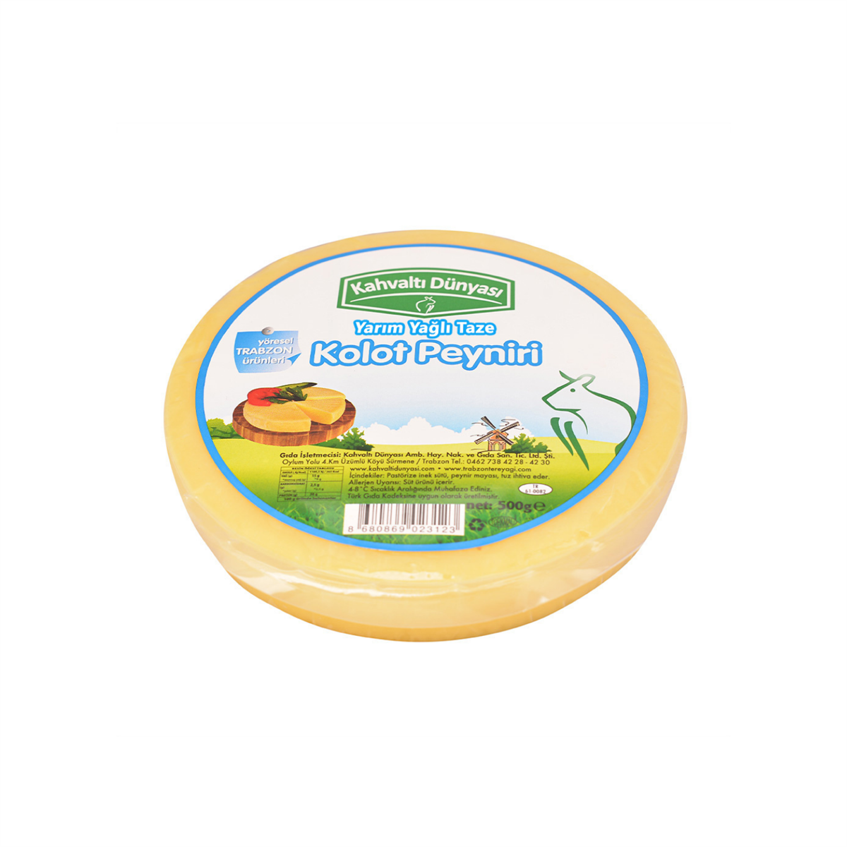 Kahvaltı Dünyası Trabzon Kolot Peyniri 500 gr
