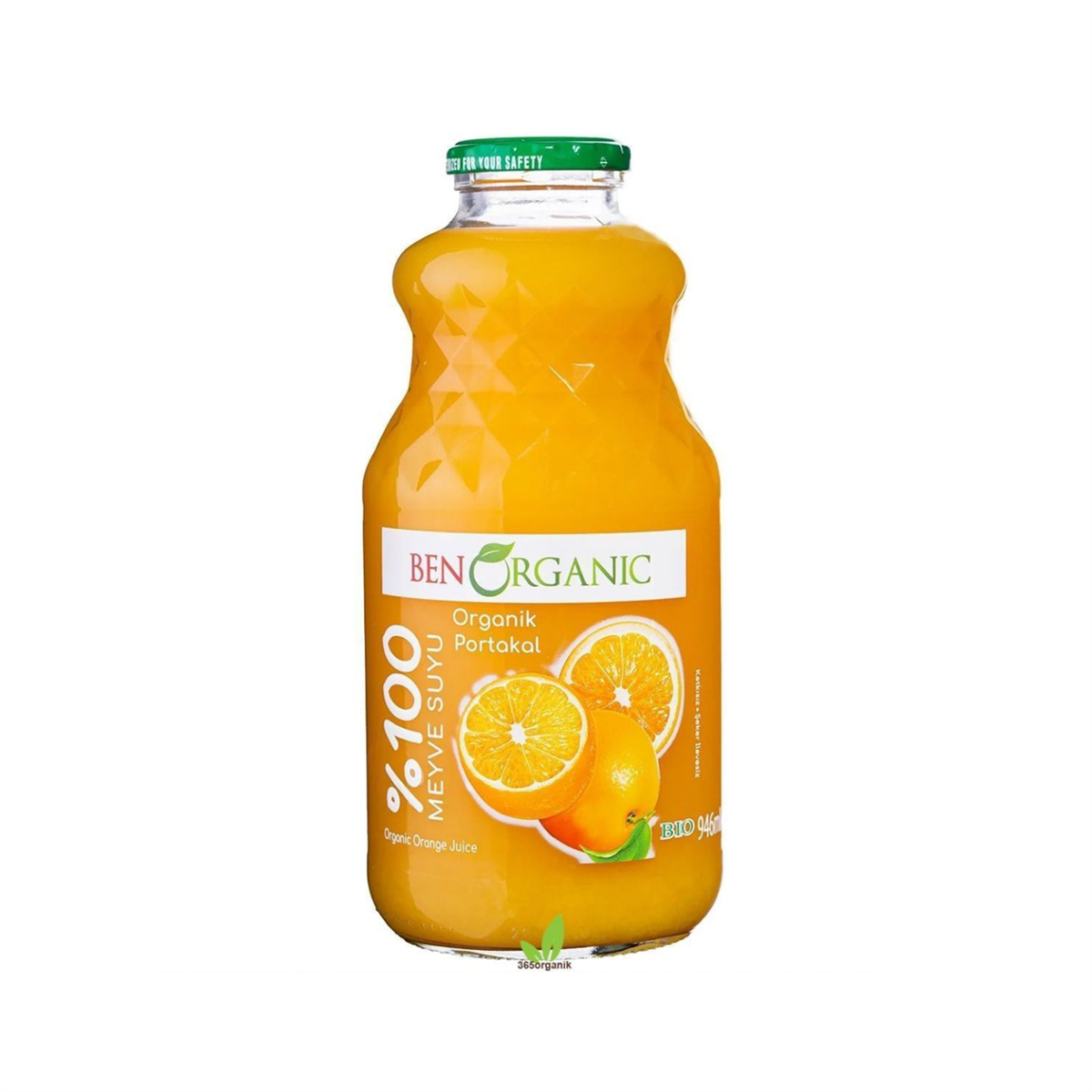 Benorganik Organik Portakal Suyu 946 ml