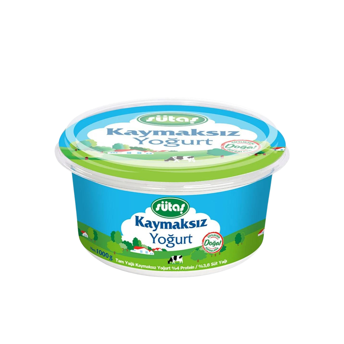 Sütaş Kaymaksız Yoğurt 1 kg