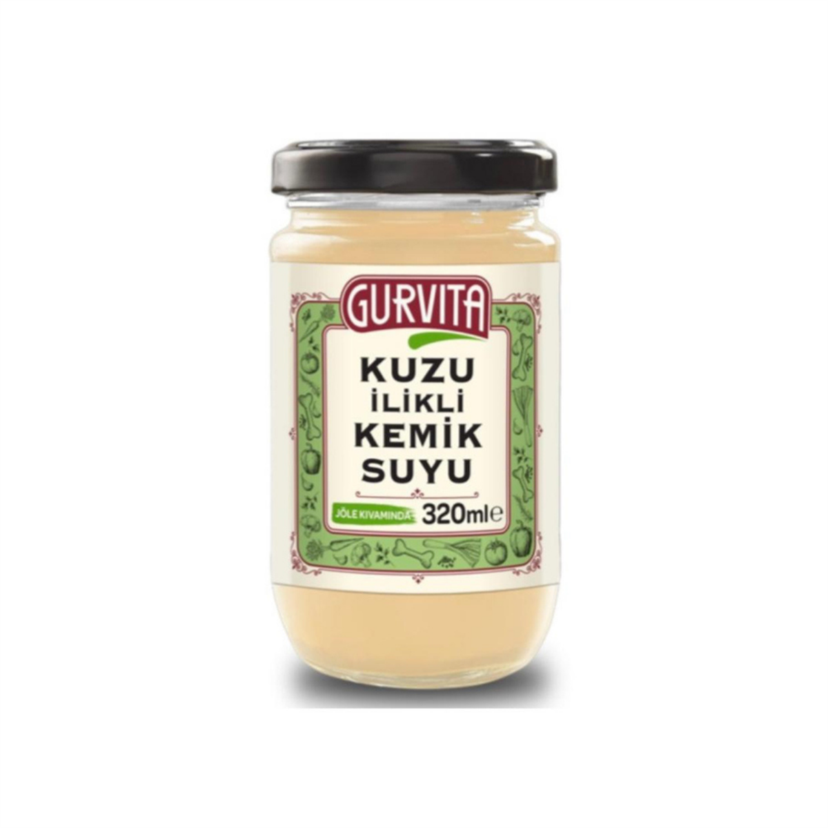 Gurvita Kuzu İlikli Kemik Suyu 320 ml