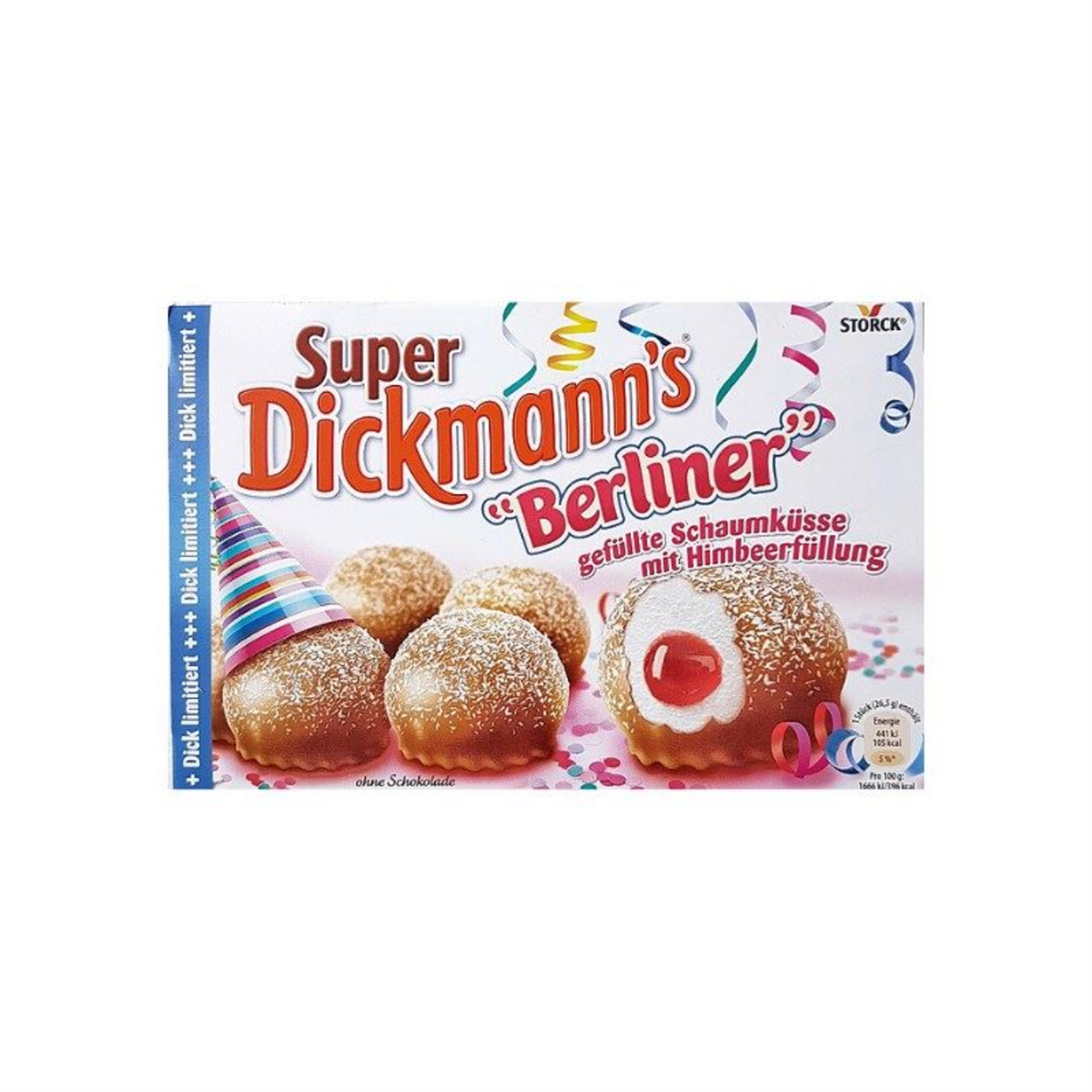 Dickmann´S Berliner 6 Stück 159 gr