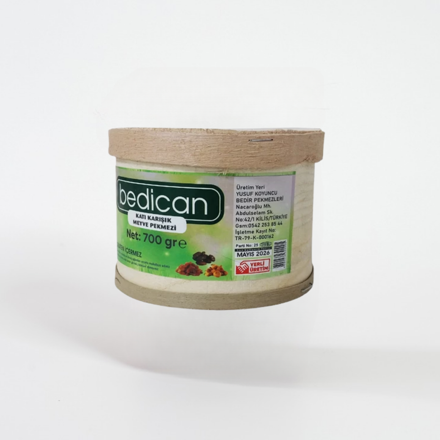 Bedican Katı Üzüm Pekmezi 700 grBedican