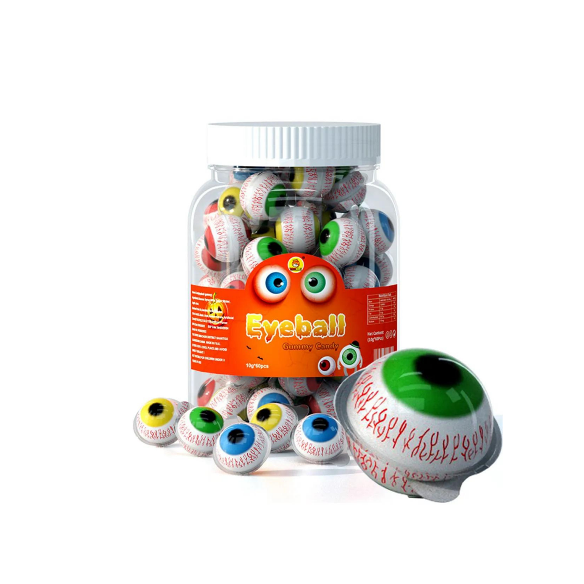 Göz Eyeball Gummy Soft Candy 10 gr
