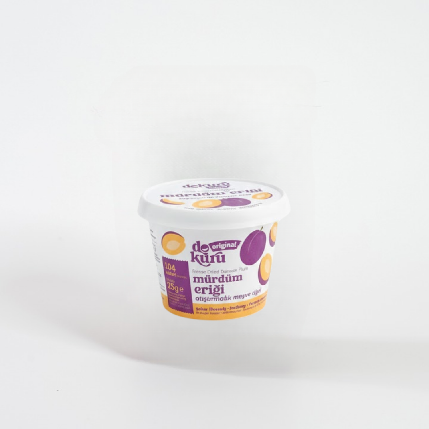 Dokuru Donduralarak Kurutulmuş Mürdüm Eriği 25grDokuru