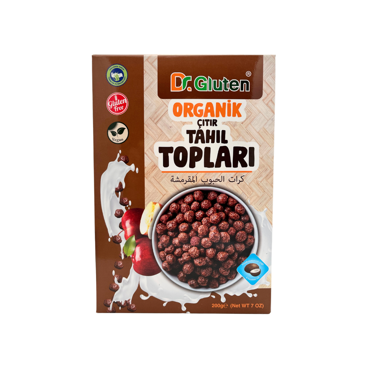 Dr Gluten Organik Çıtır Tahıl Topları 200 gr