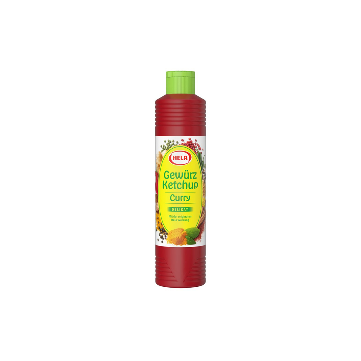 Hela Gewürz Ketchup Curry Delikat 800ml