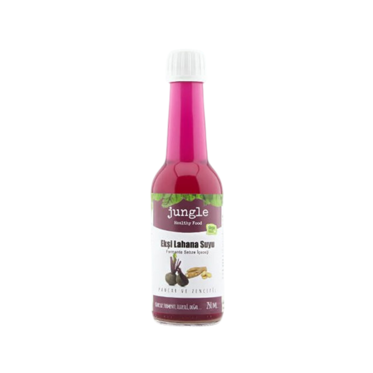 Jungle Ekşi Lahana Suyu Pancar ve Zencefilli 250 ml