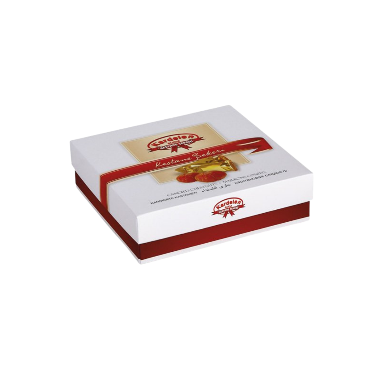 Kardelen Kestane Şekeri Hediyelik Kutu 330 gr