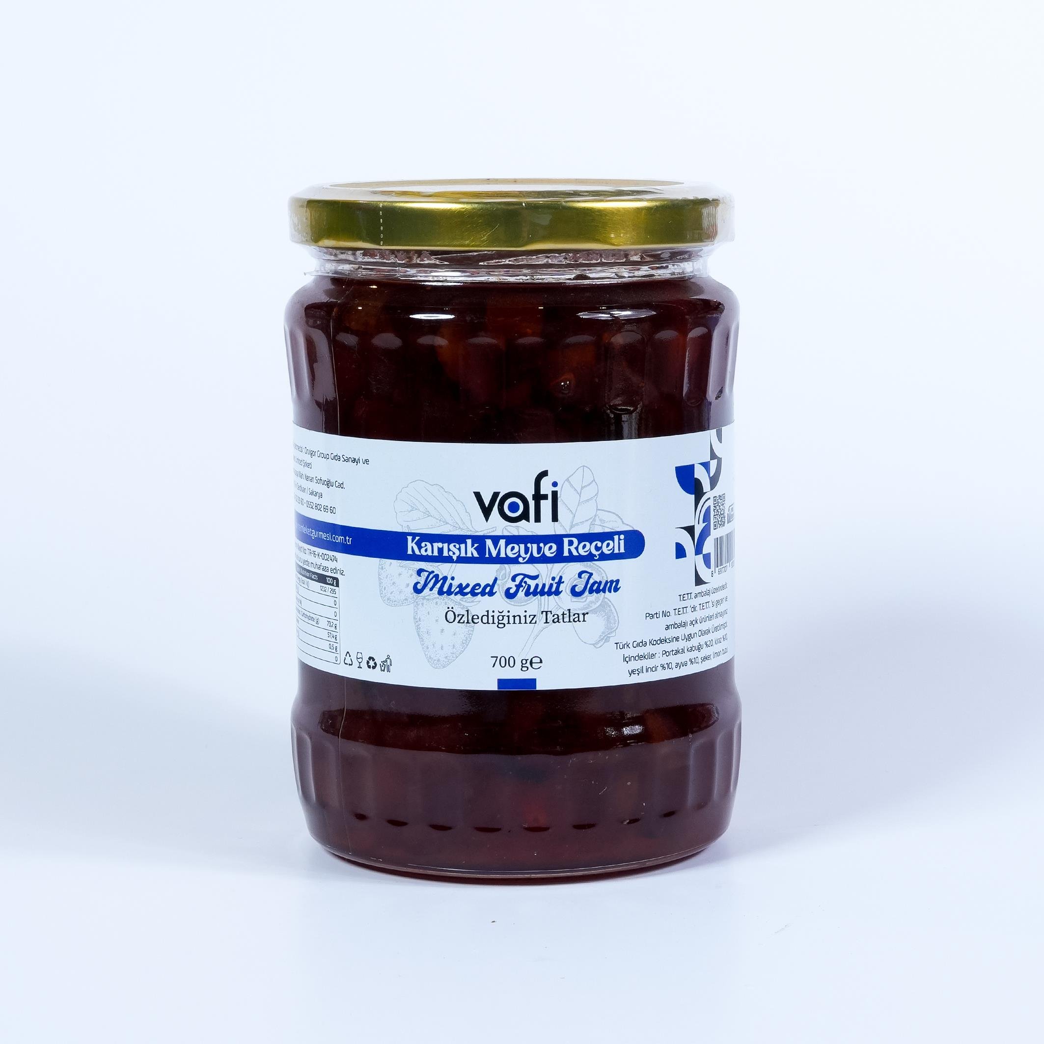 Karışık Meyve Reçeli 700 gr MGVafi