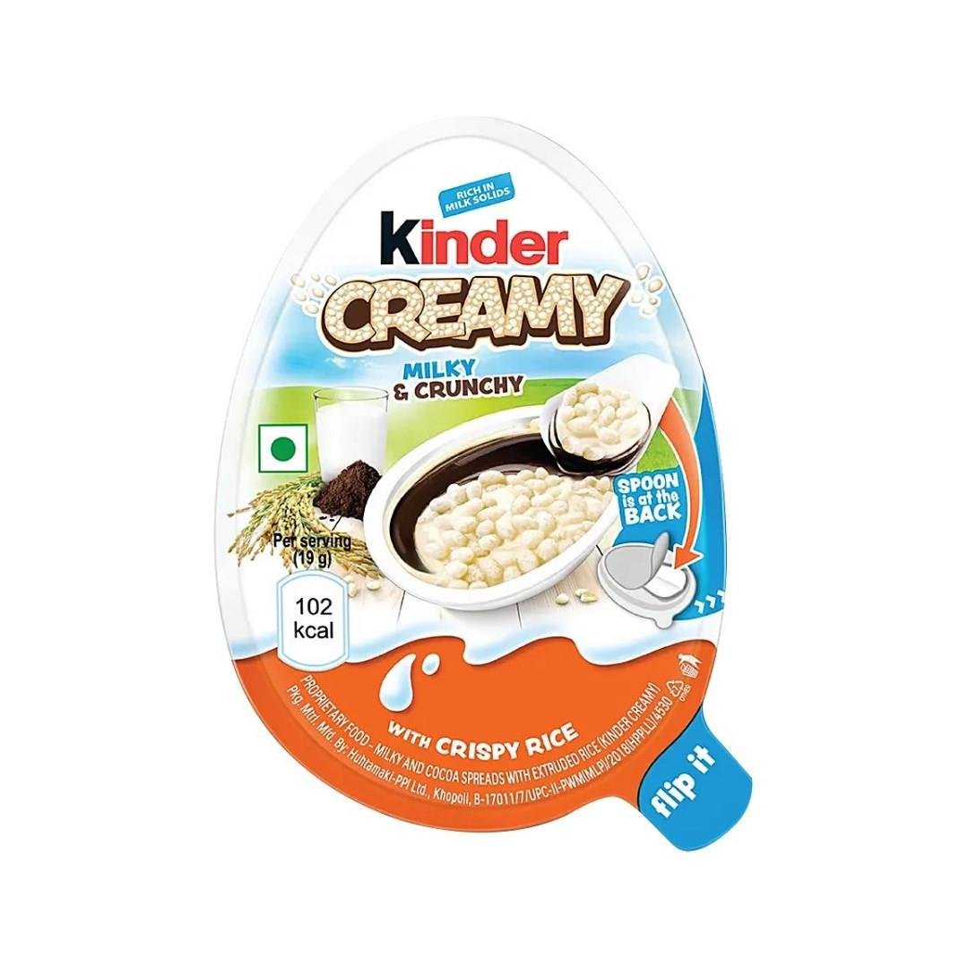 Kinder Creamy Milk&Crunchy 19 grKinder