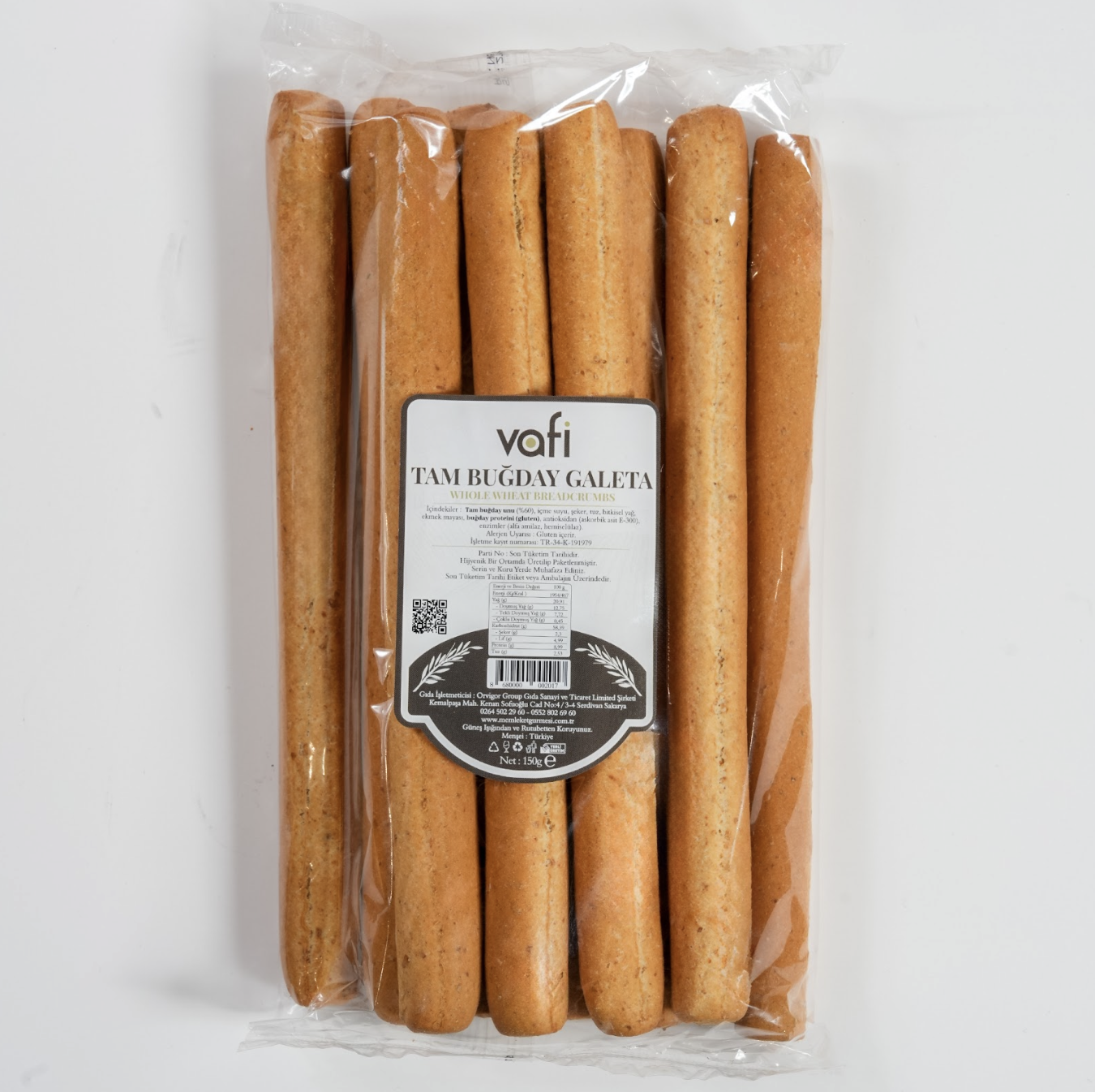 KY Tam Buğday Uzun Galeta 150 grVafi