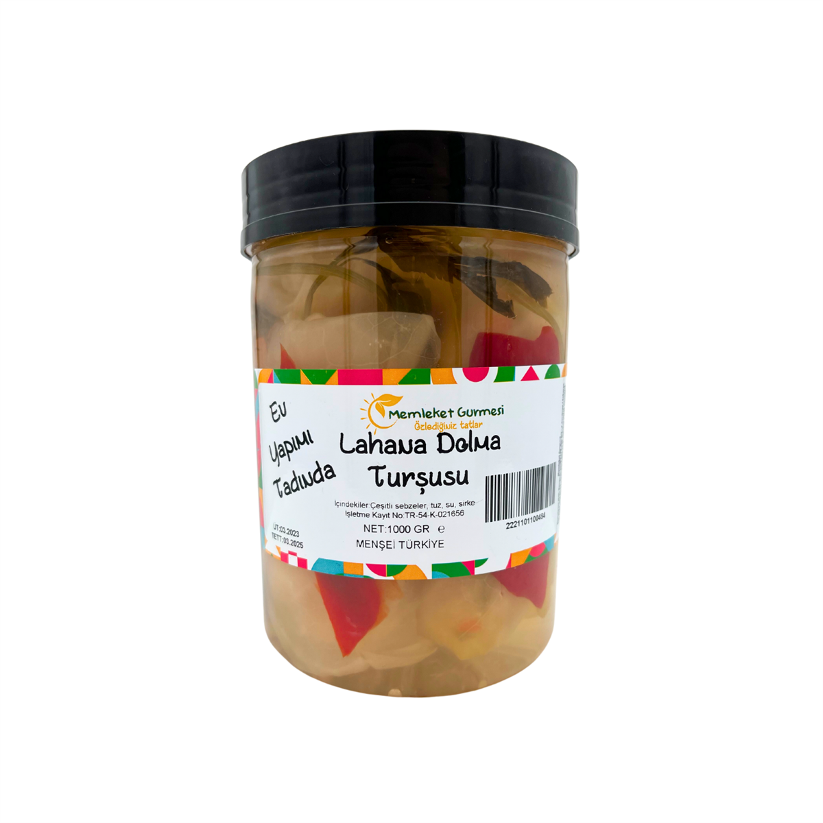 Lahana Dolma Turşusu 1000cc (Pet)