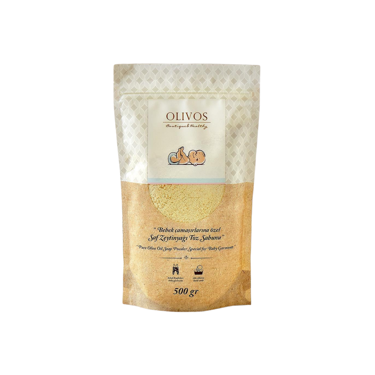 Olivos Zeytinyağlı Bebek Sabun Tozu 500 gr