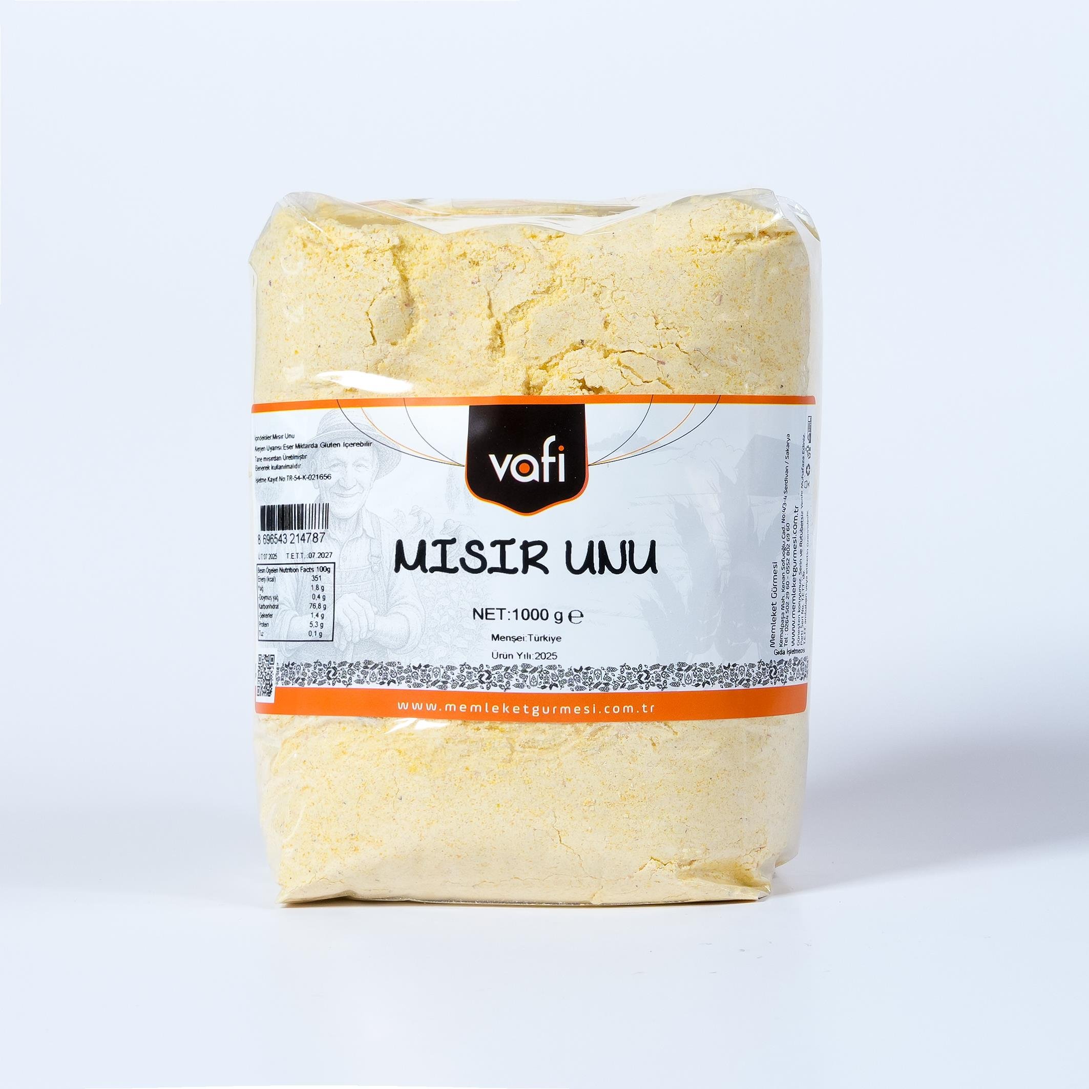 Organik Mısır Unu 500 gr MGMemleket Gurmesi