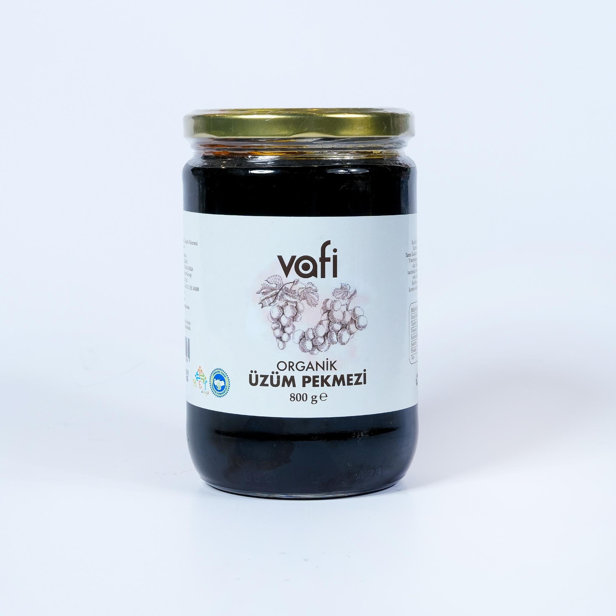 Organik Üzüm Pekmezi 800 gr MGVafi