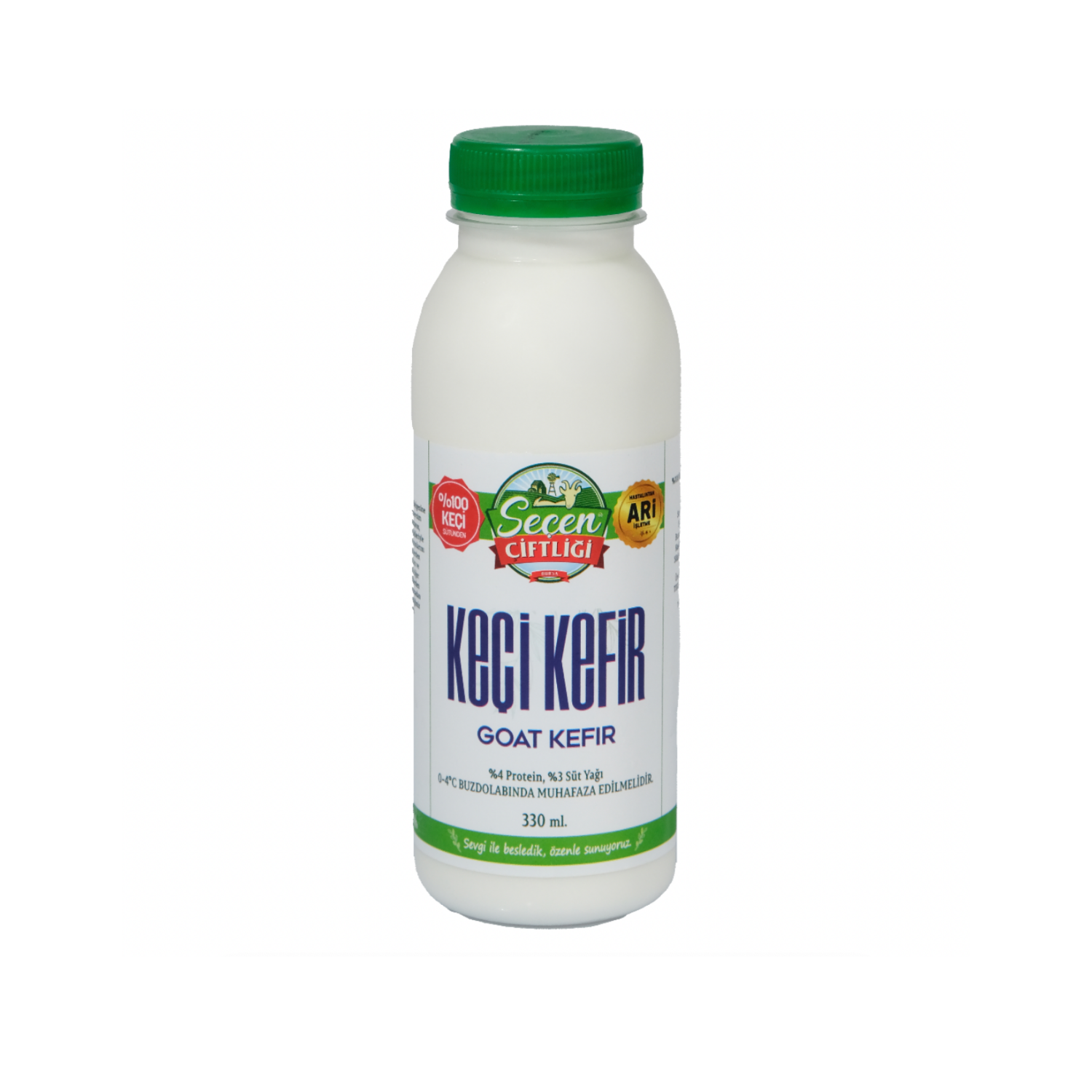 Seçen Çiftliği Keçi Kefir 330 mlSeçen Çiftliği