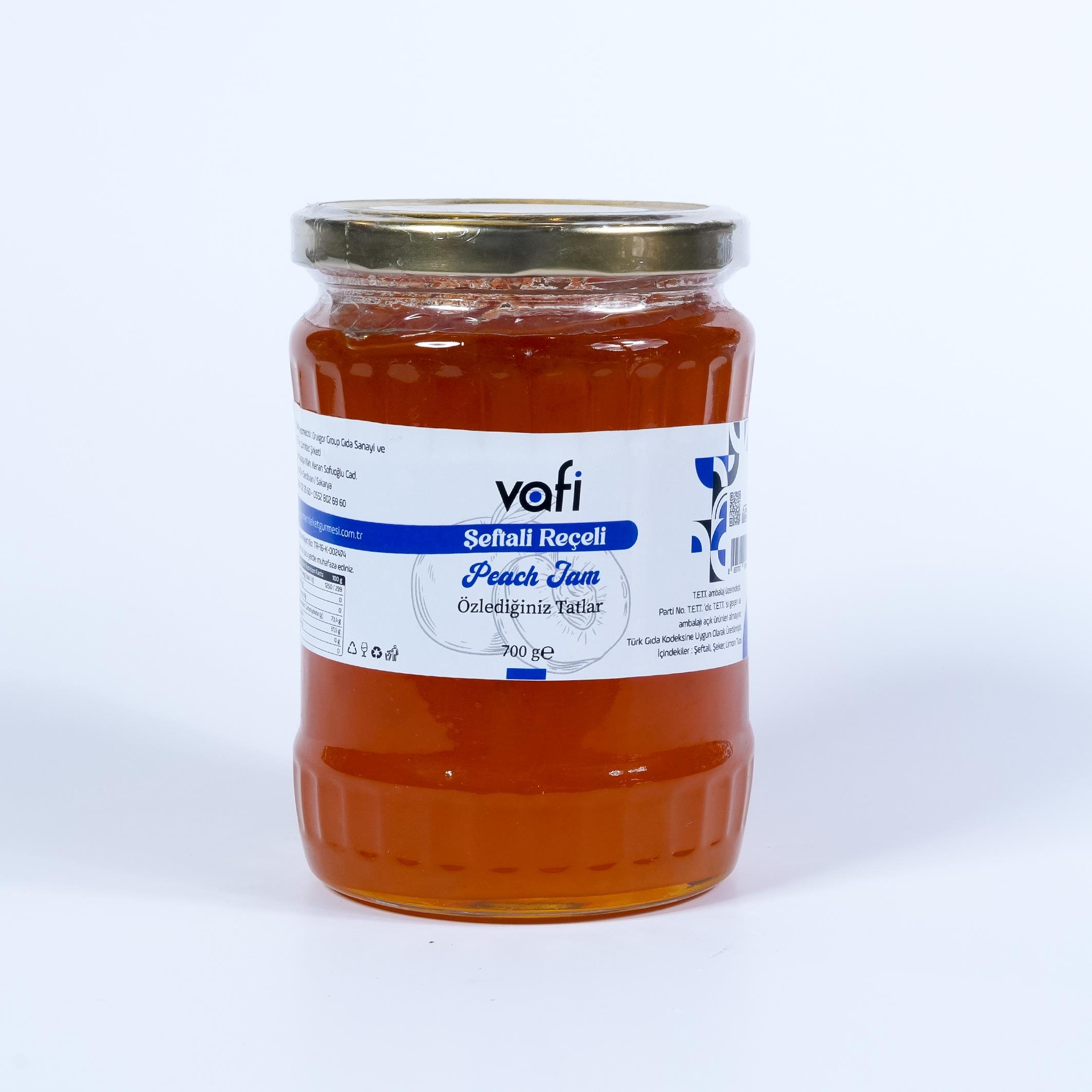 Şeftali Reçeli 700 gr MGVafi