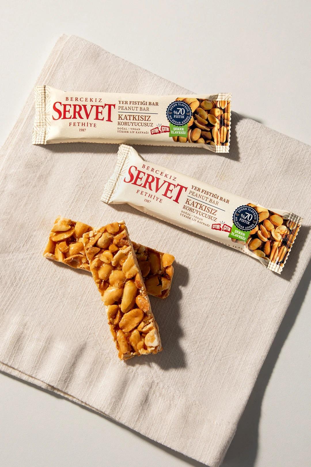 Servet Yerfıstıklı Krokan Bar 20 grServet