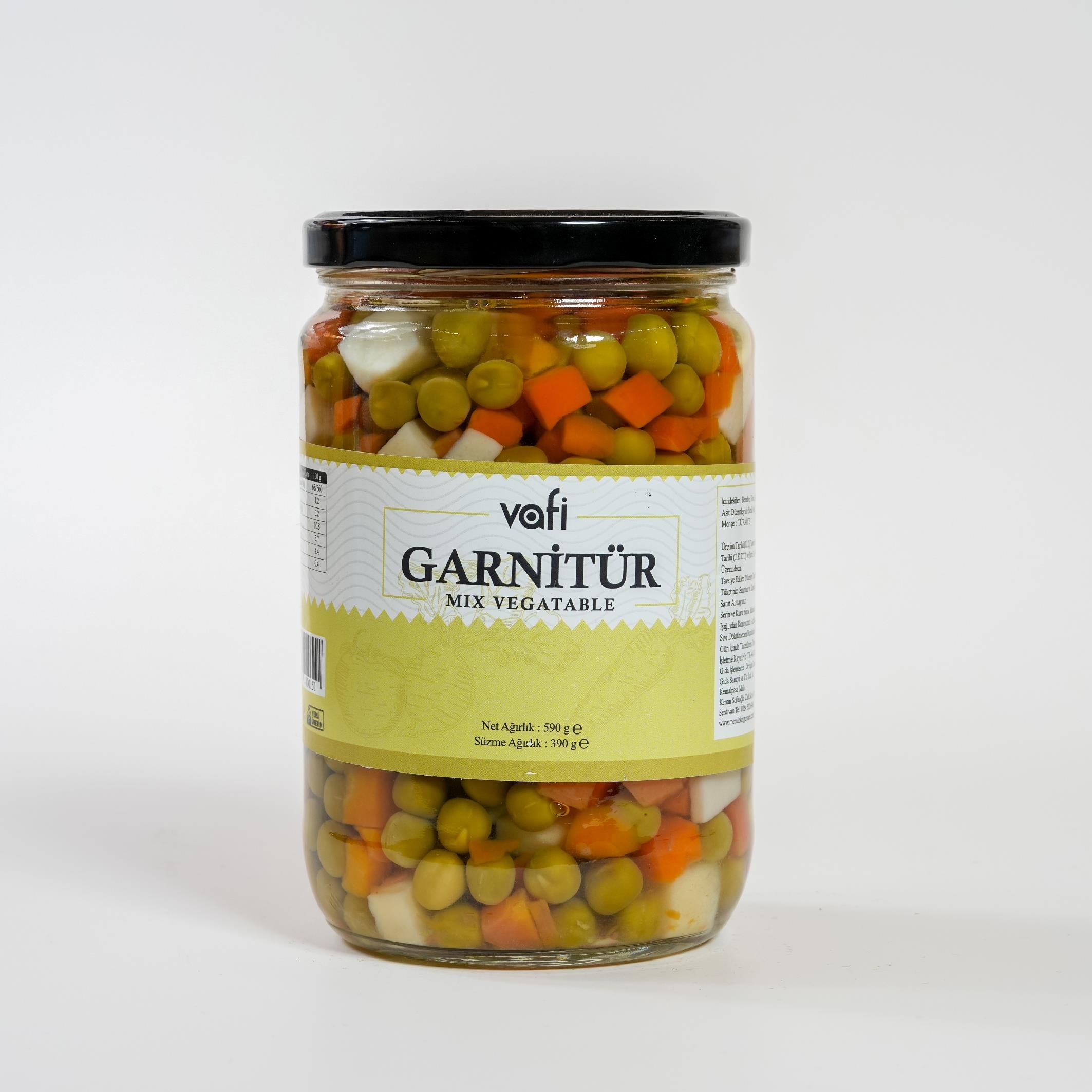 TL Garnitür Konservesi 590 gr (660 cc) MGMemleket Gurmesi