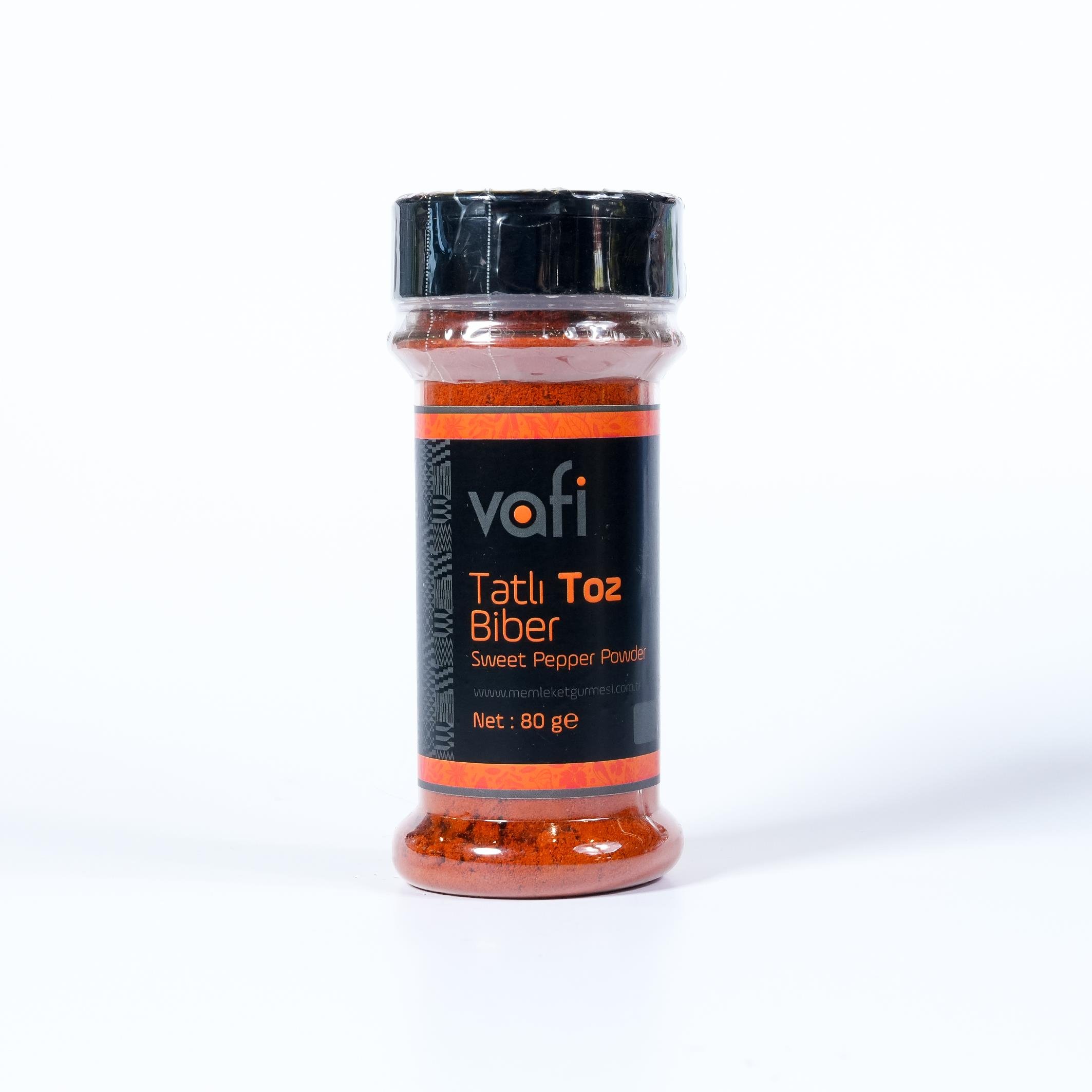 Vafi Baharat Serisi Tatlı Toz Biber 80 grVafi