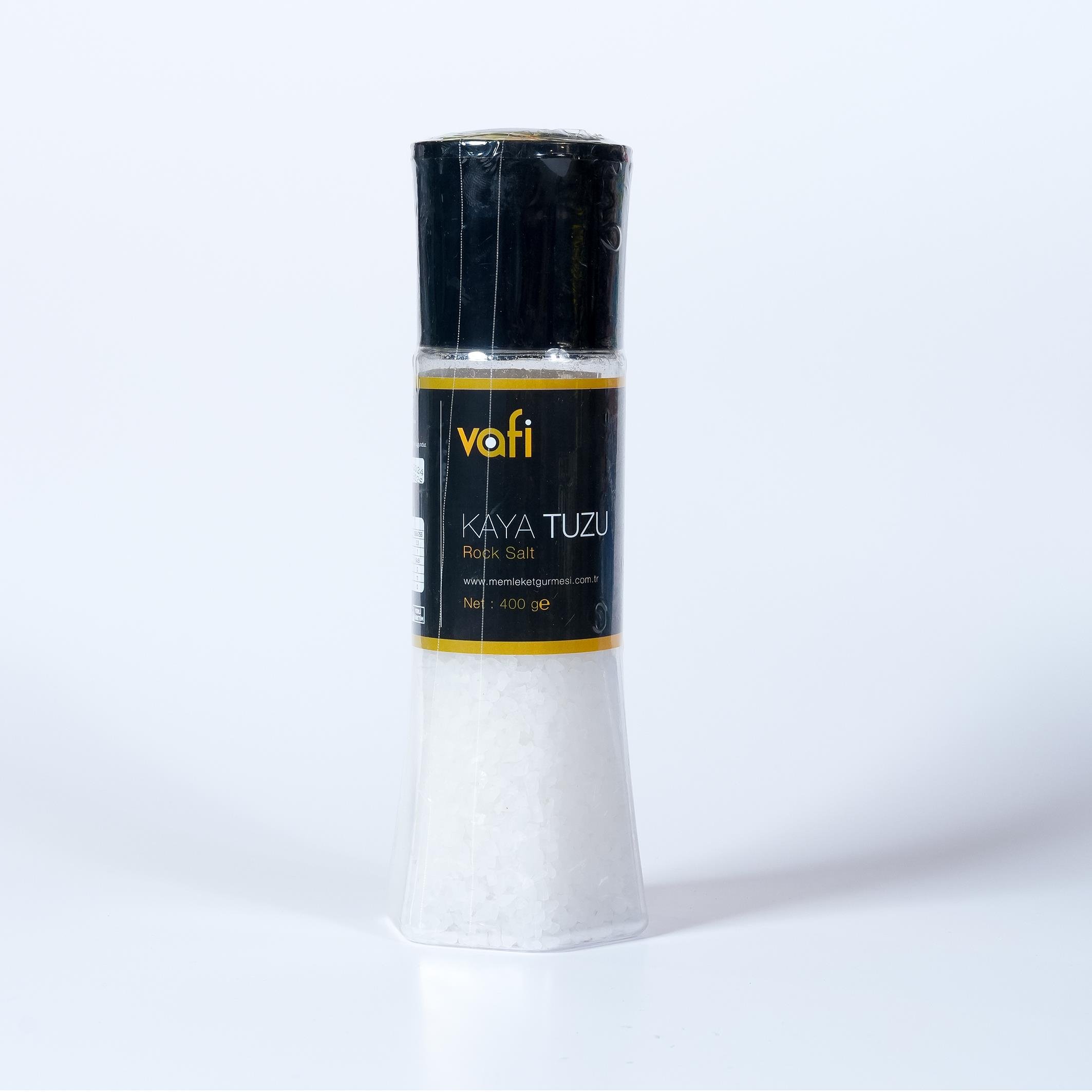 Vafi Değirmen Kapak Serisi Kaya Tuzu 400 grVafi