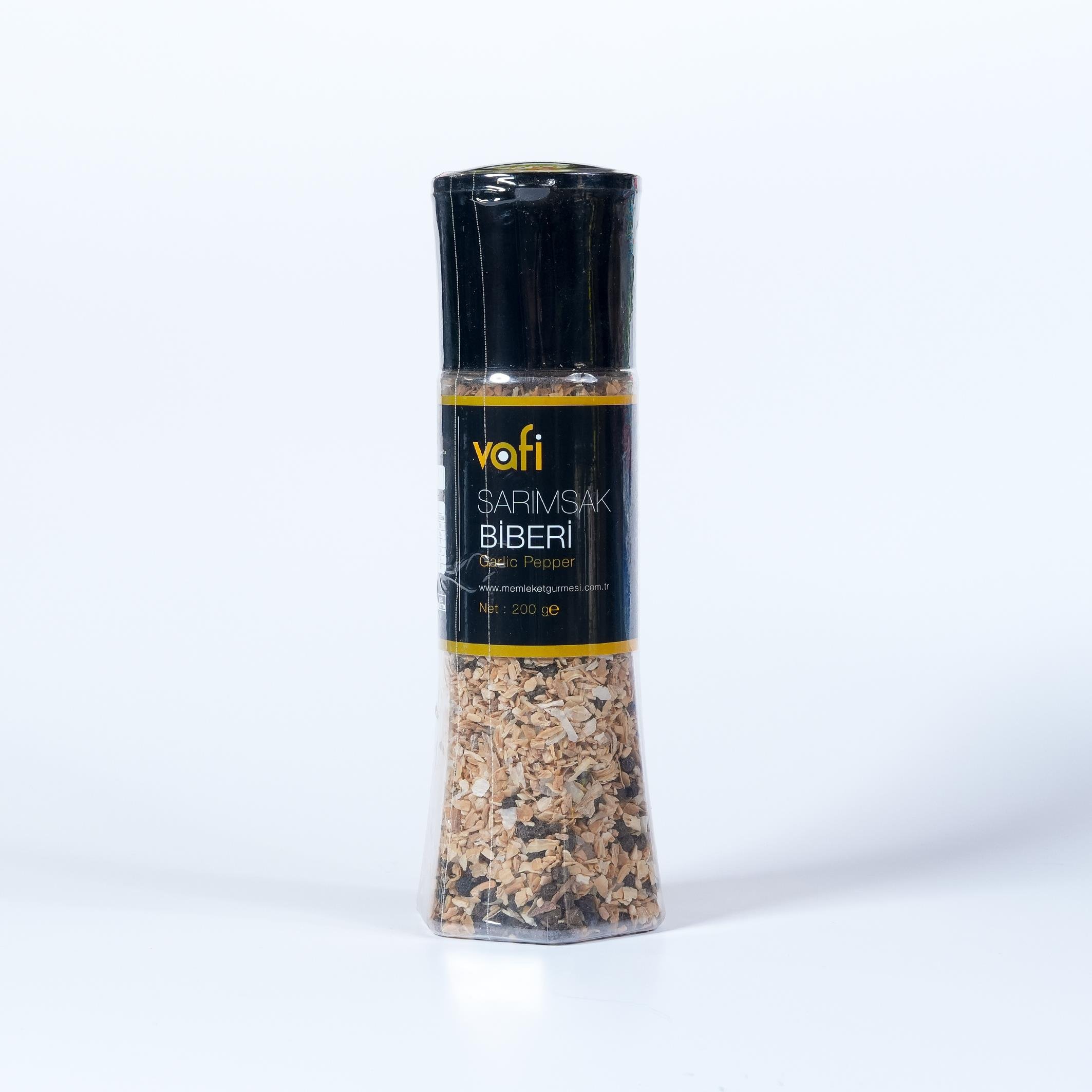 Vafi Değirmen Kapak Serisi Sarımsak Biberi 200 grVafi