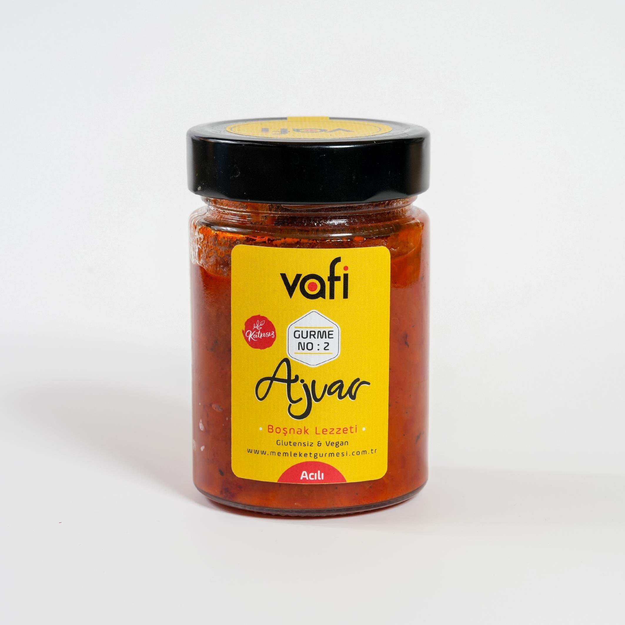 Vafi Gurme No:2 Ajvar Acı 300 grVafi
