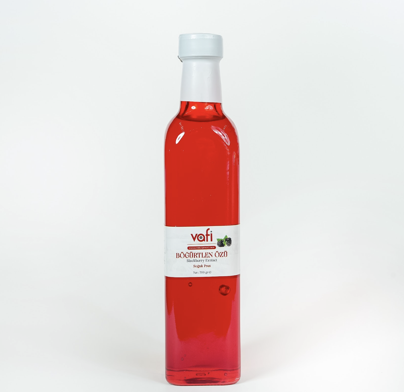 Vafi Öz Serisi Böğürtlen Özü 700 gr(500 ml)Memleket Gurmesi