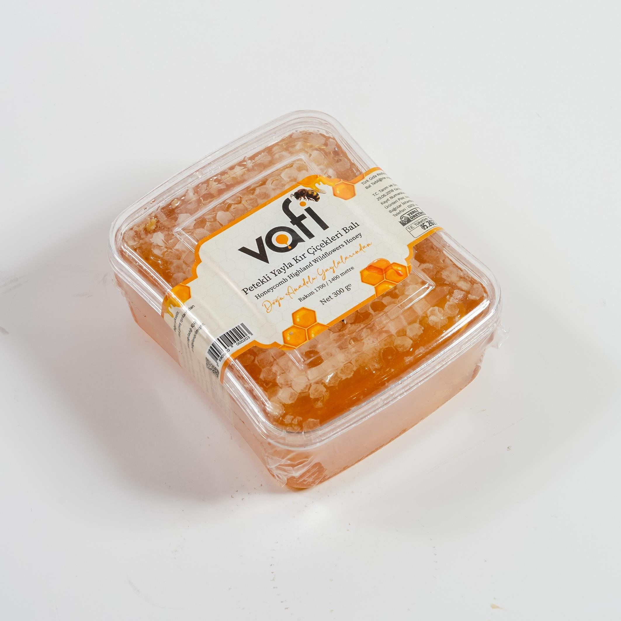 Vafi Petekli Yayla Kır Çiçekleri Balı 300 grVafi