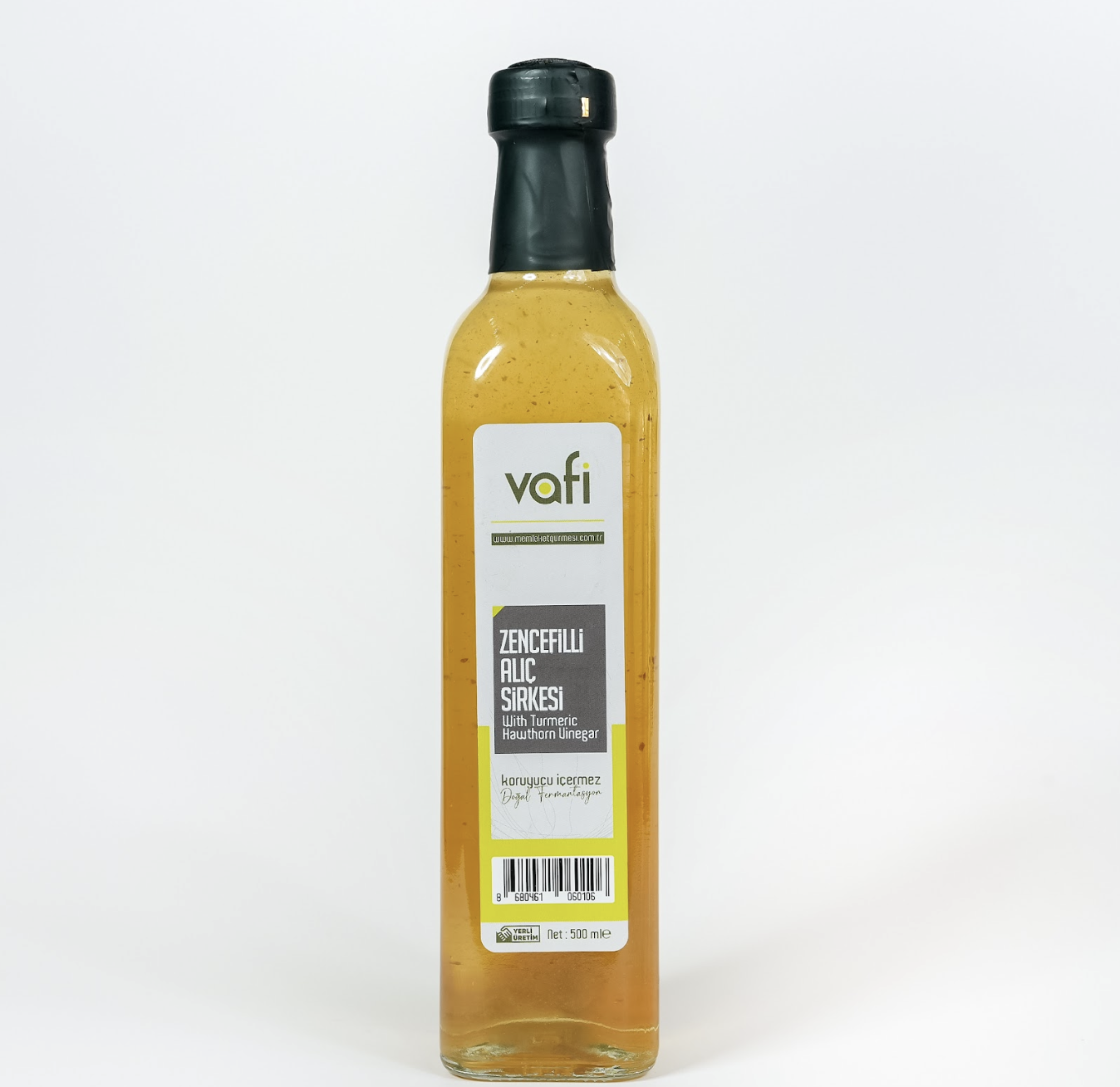 Vafi Sirke Serisi Zencefilli Alıç Sirkesi 500 mlMemleket Gurmesi
