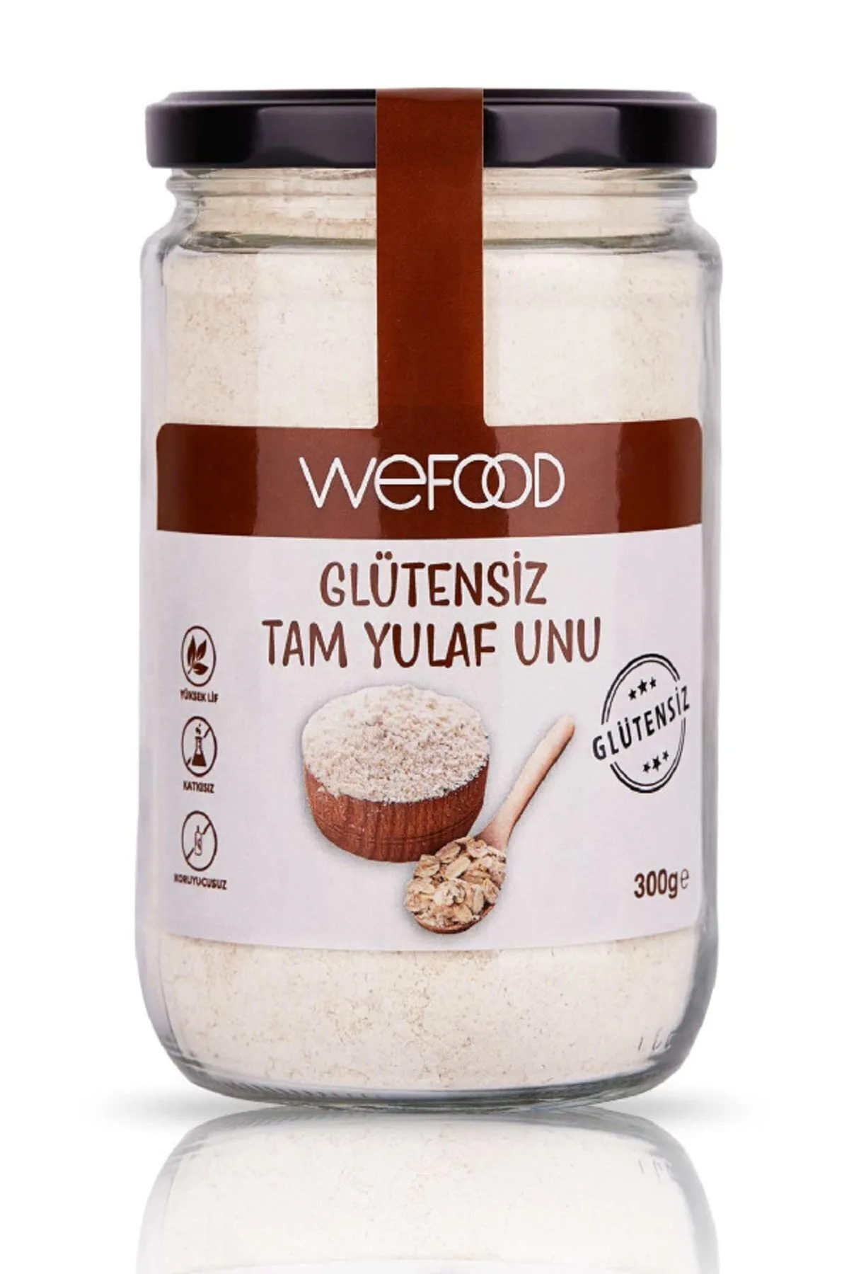 Wefood Glutensiz Tam Yulaf Unu 300 grWefood