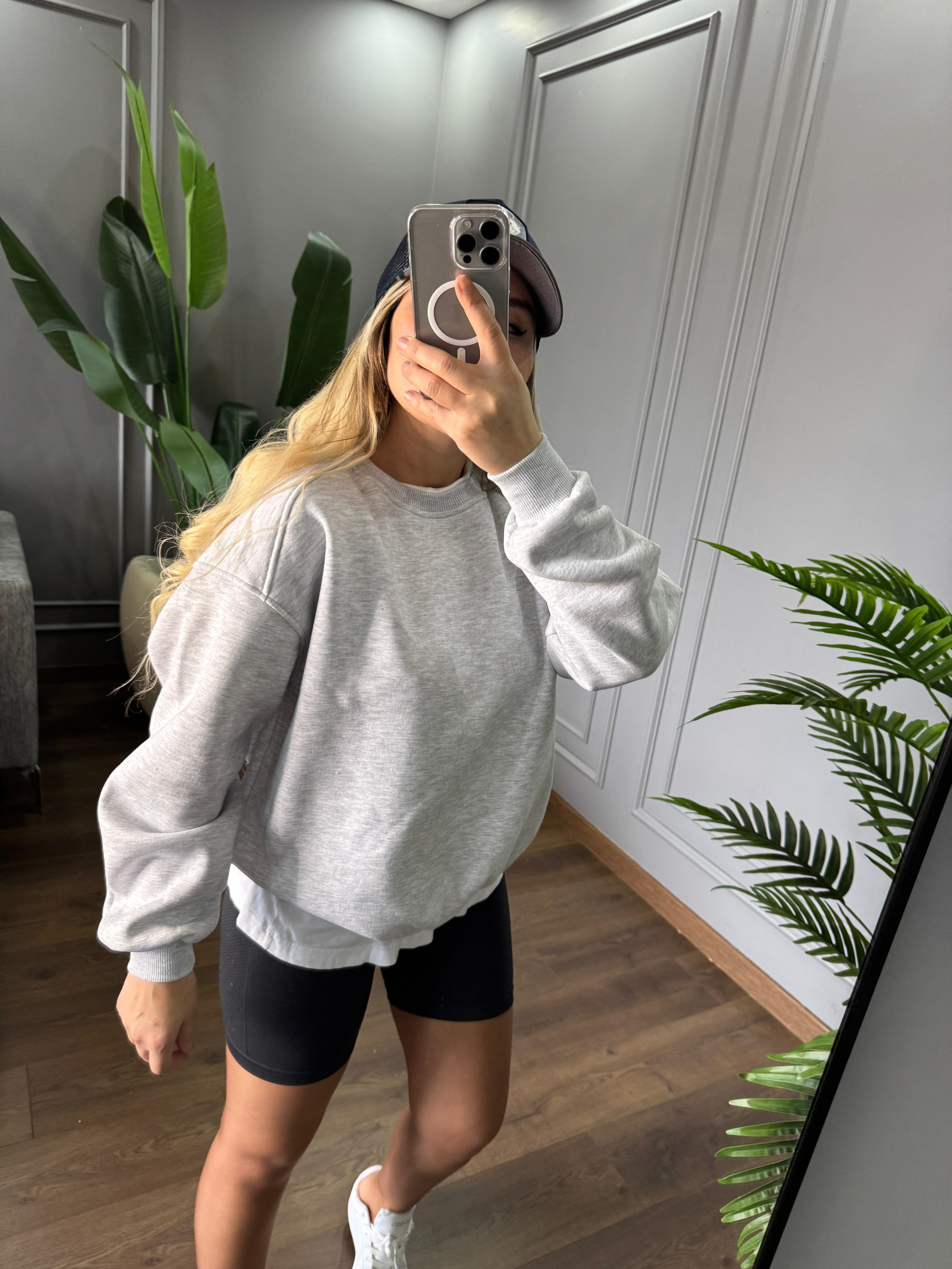 3 İPLİK ŞARDONLU  SWEAT 