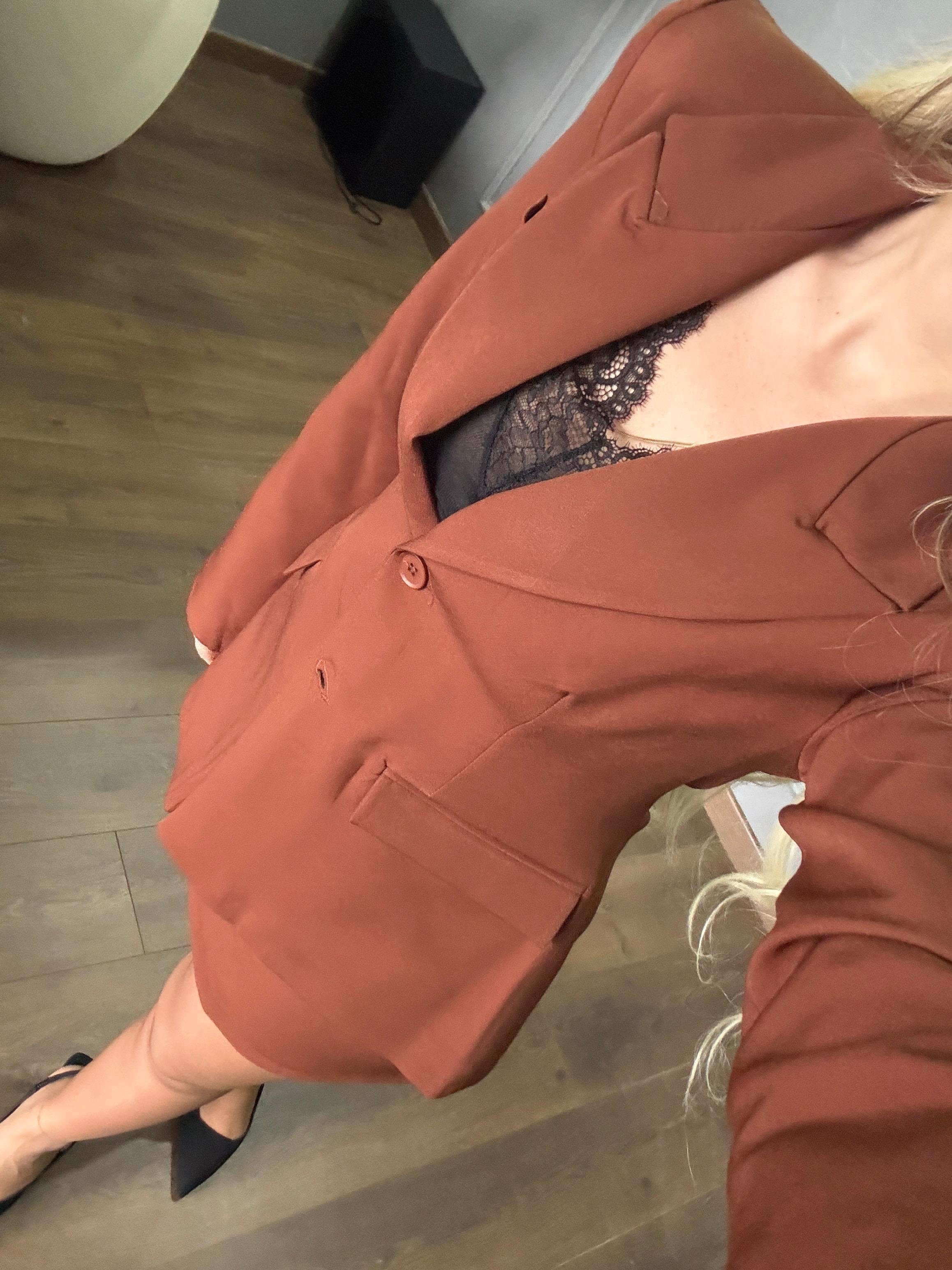 BLAZER ETEKLİ ŞIK TAKIM