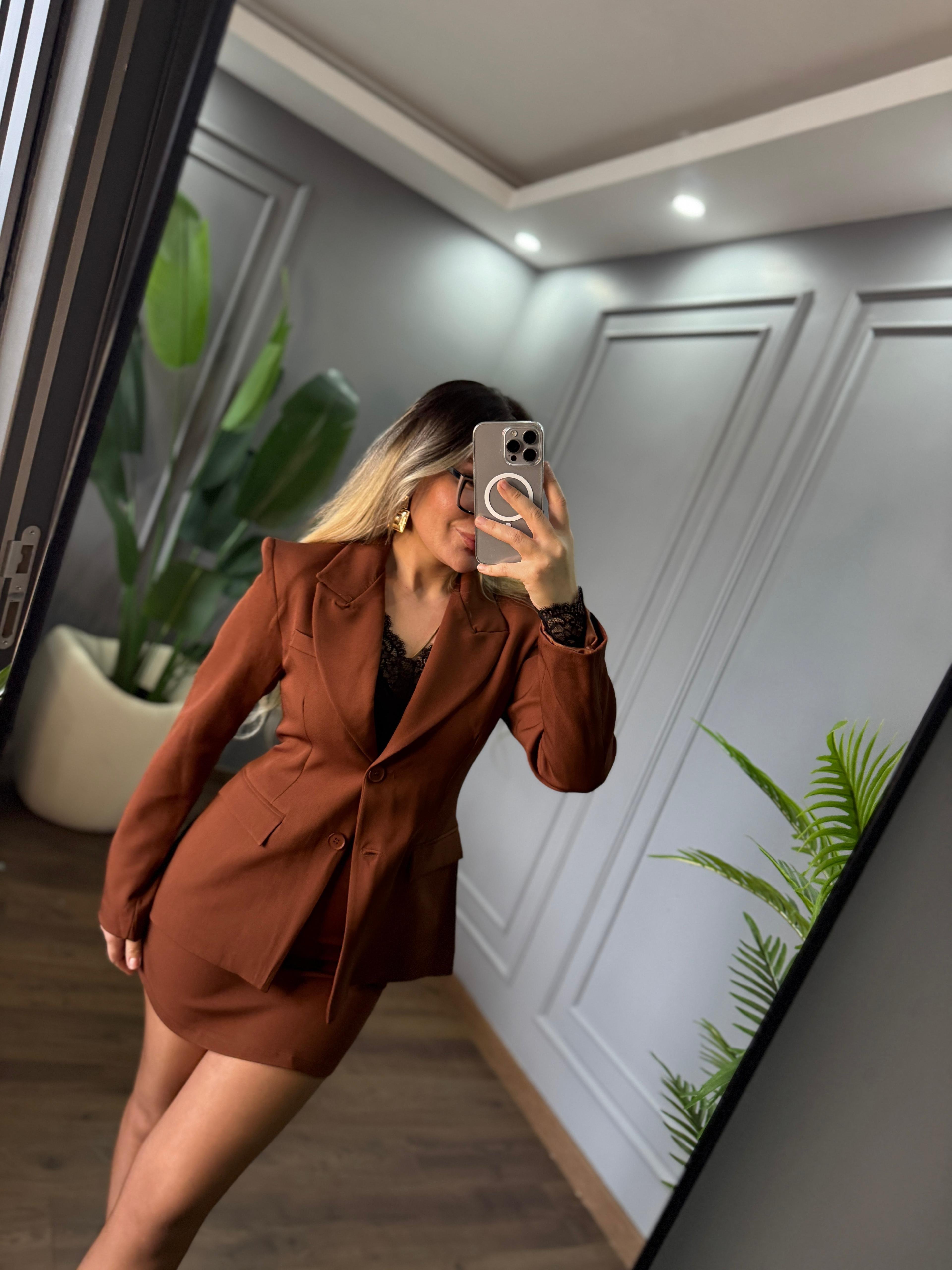 BLAZER ETEKLİ ŞIK TAKIM