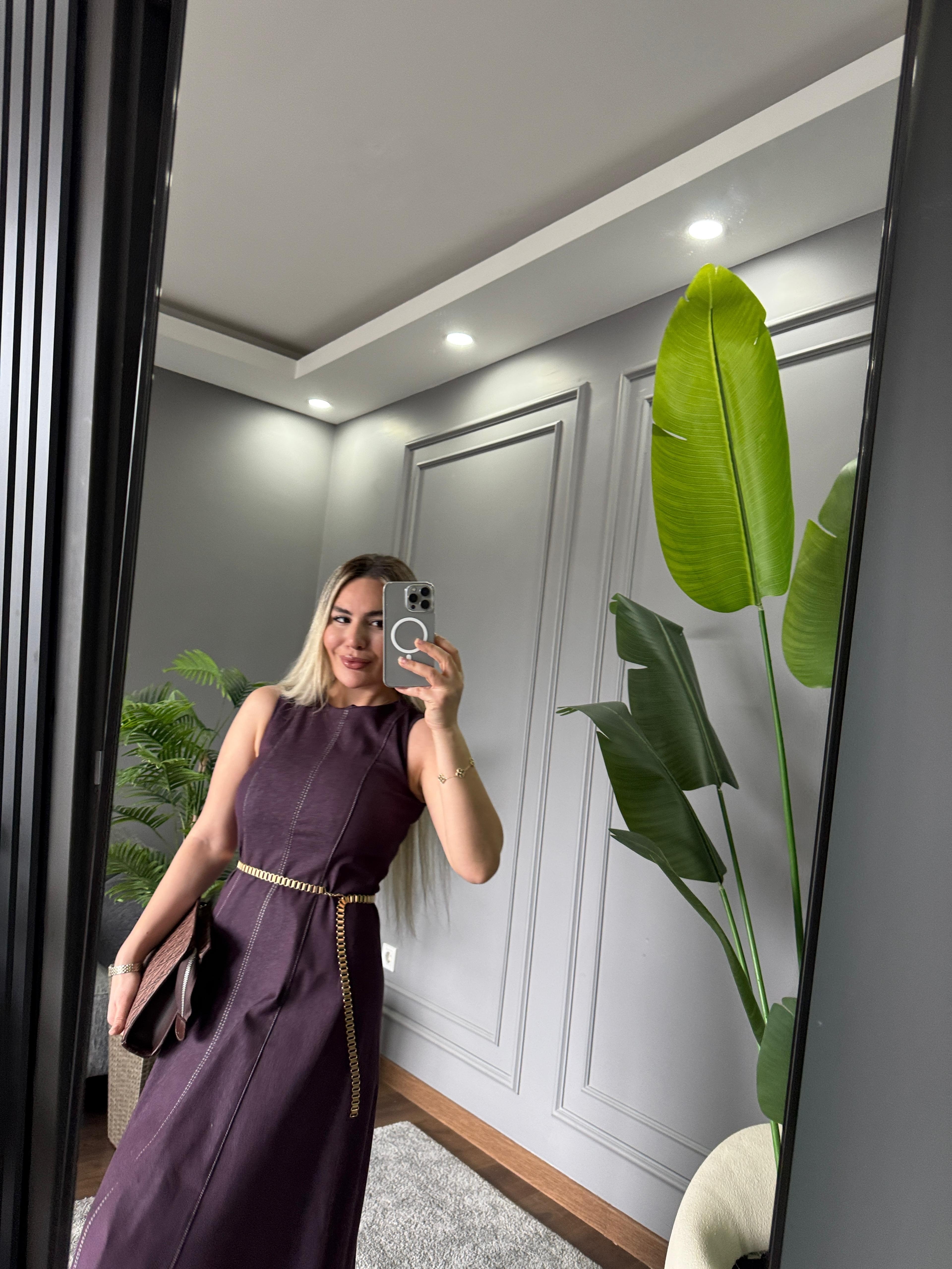 ÇAN KESİM KOT ELBİSE