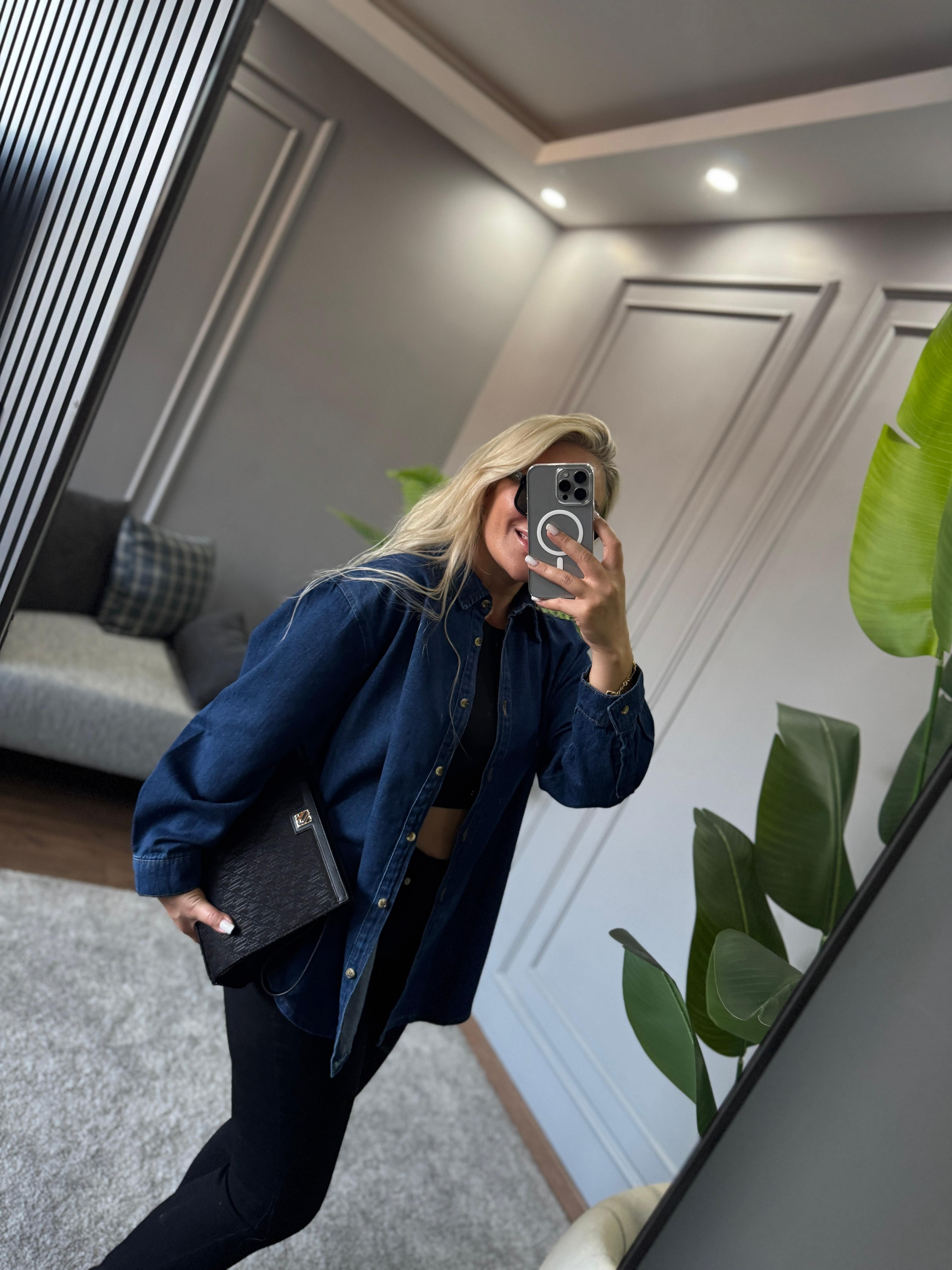 DENİM GÖMLEK 