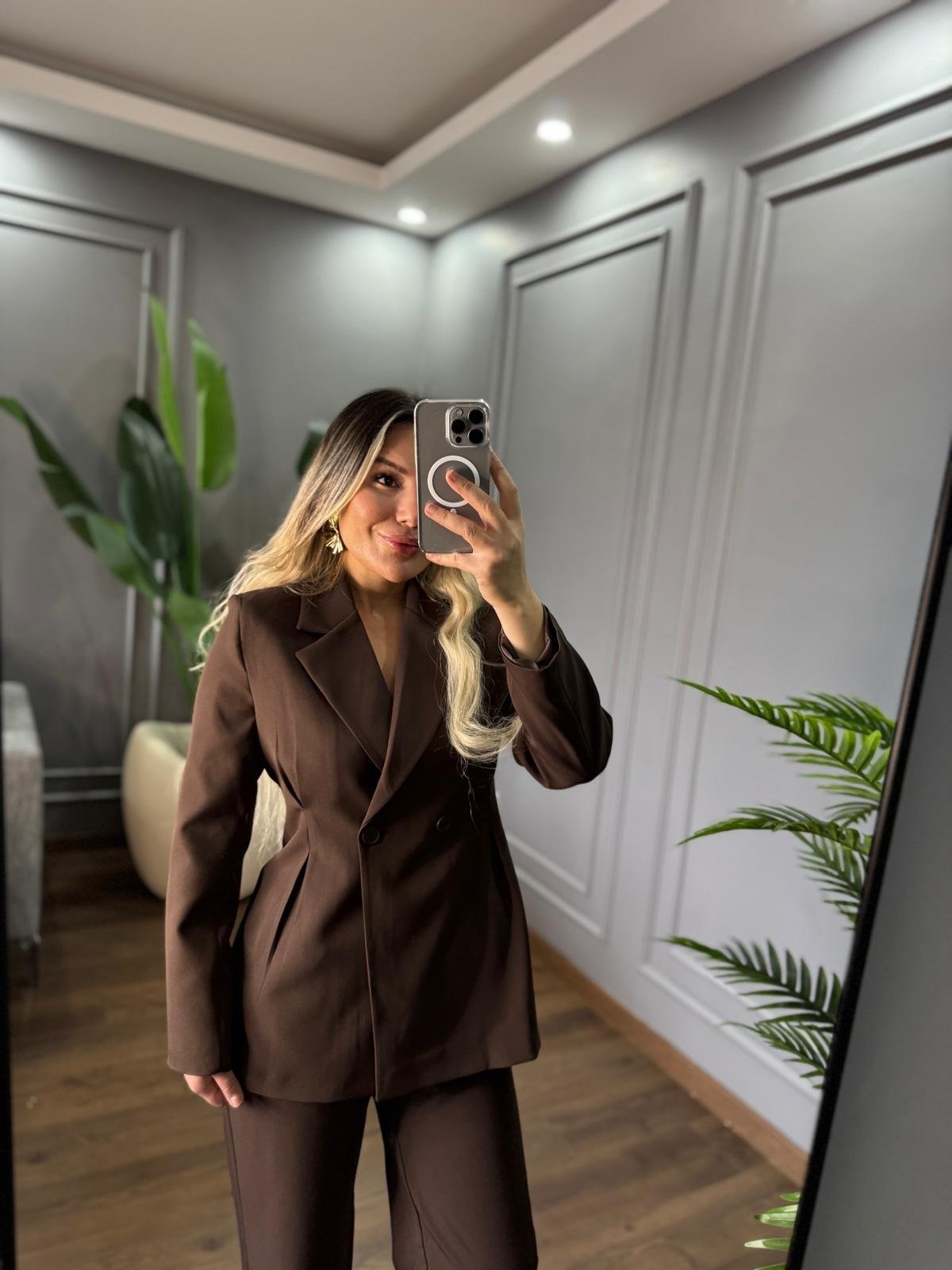 DÜĞME DETAY BLAZER