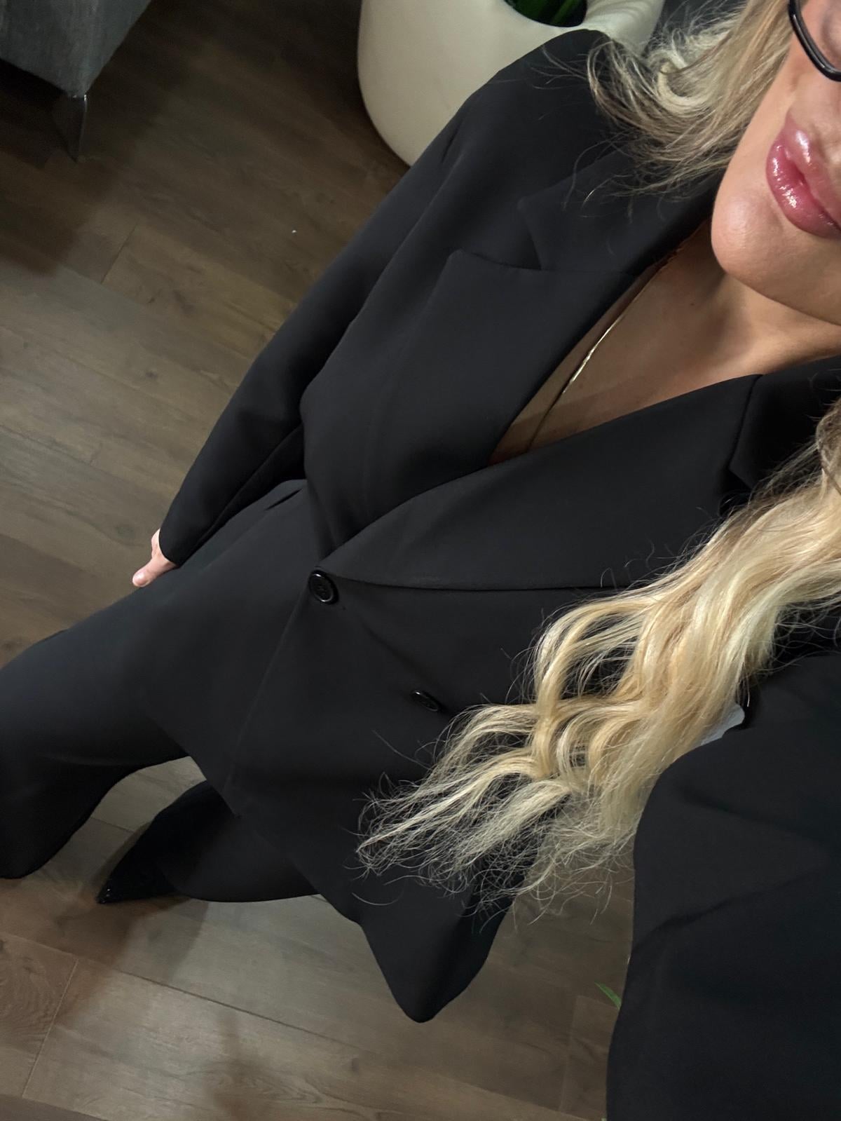 DÜĞME DETAY BLAZER