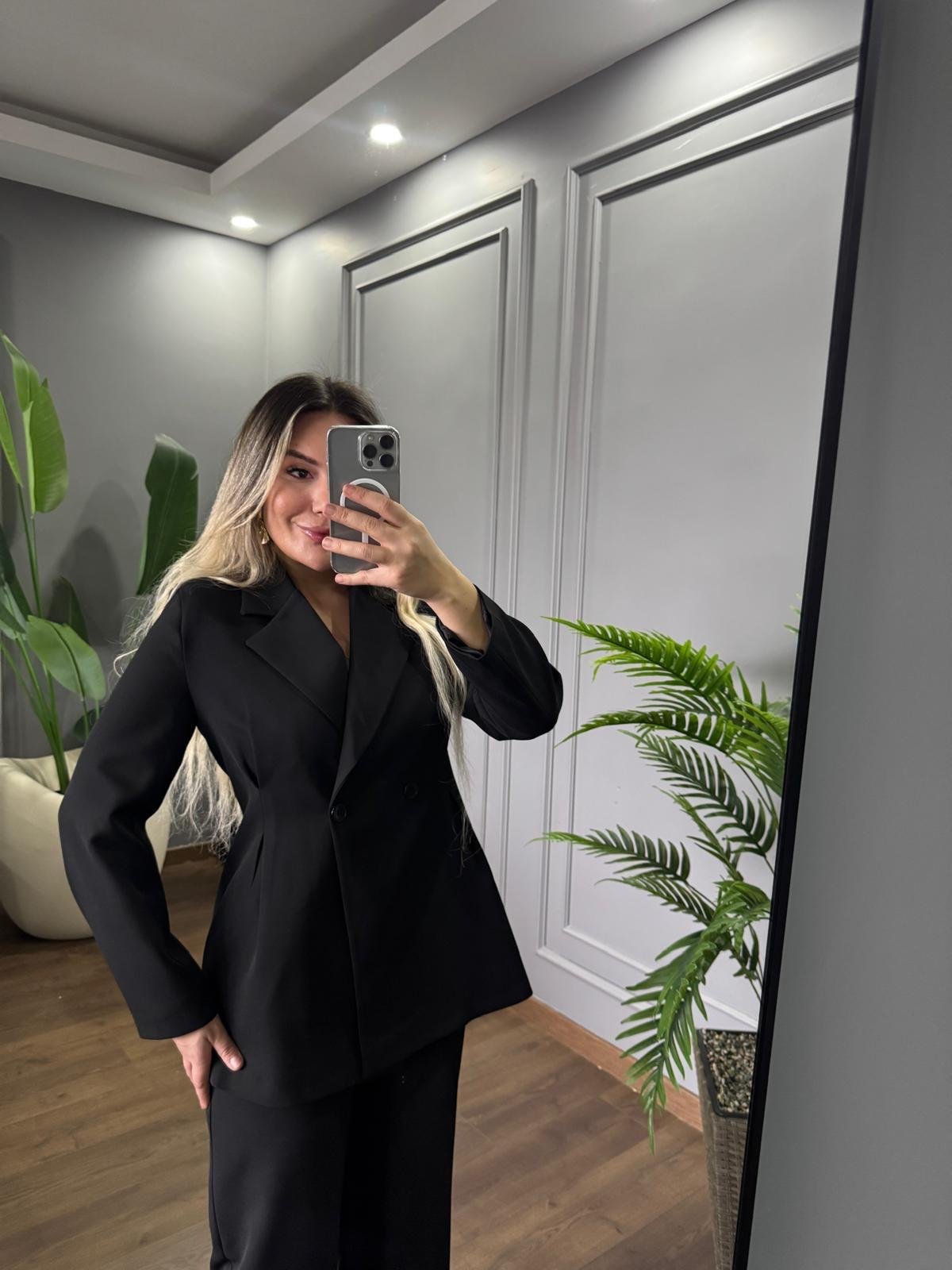 DÜĞME DETAY BLAZER