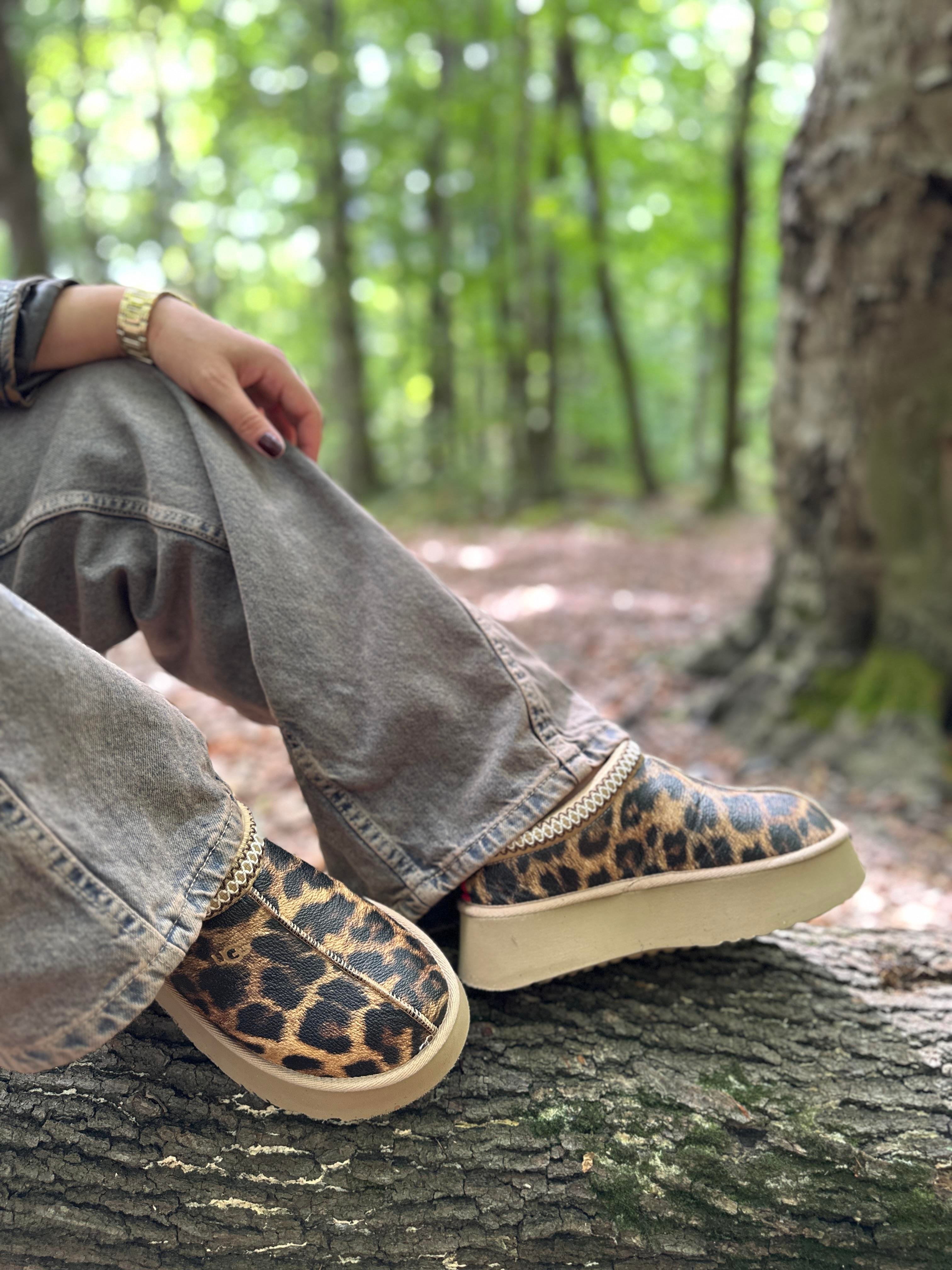 Leopar UGG Terlik