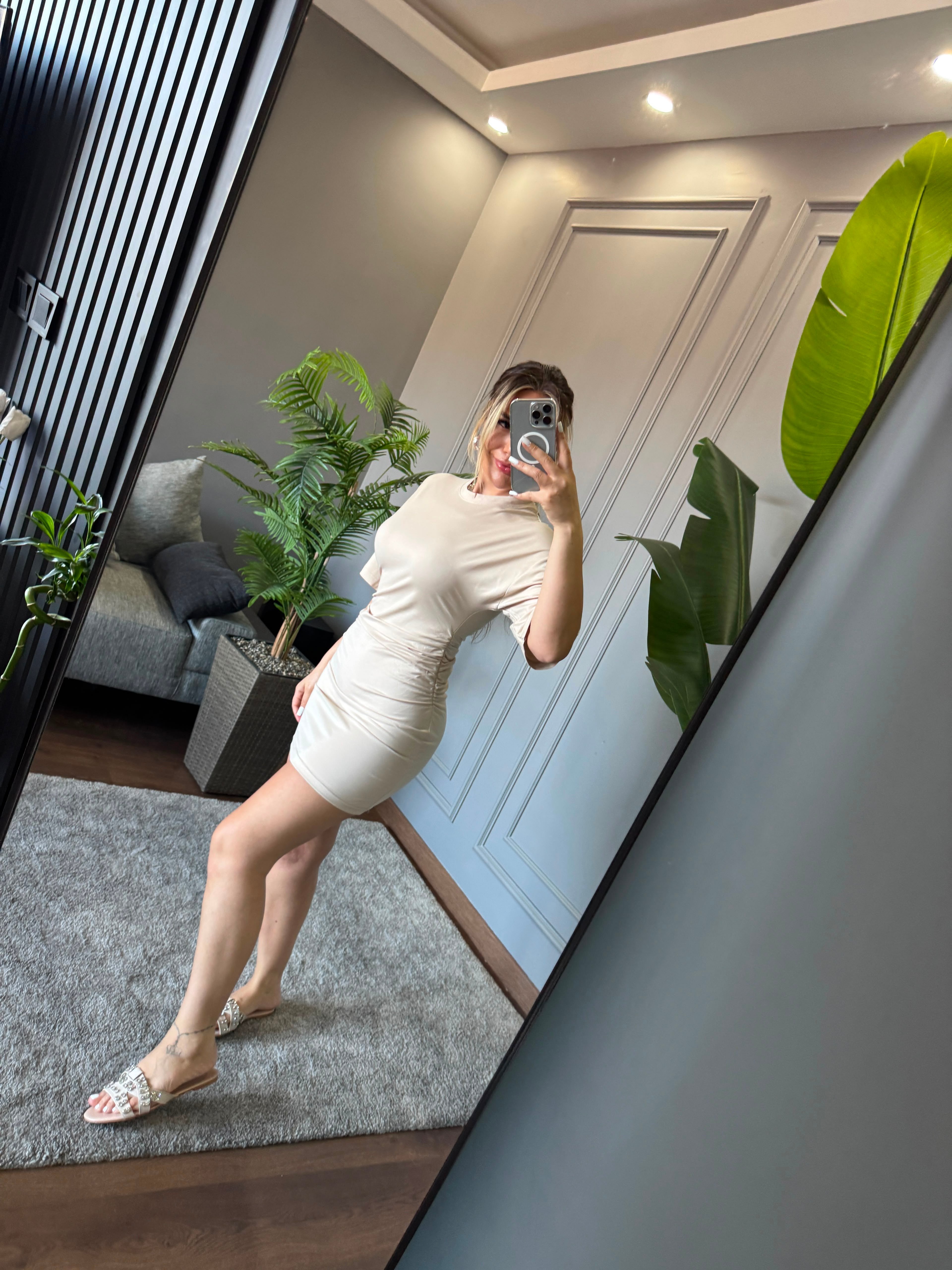 OYSHO KUMAŞ ELBİSE