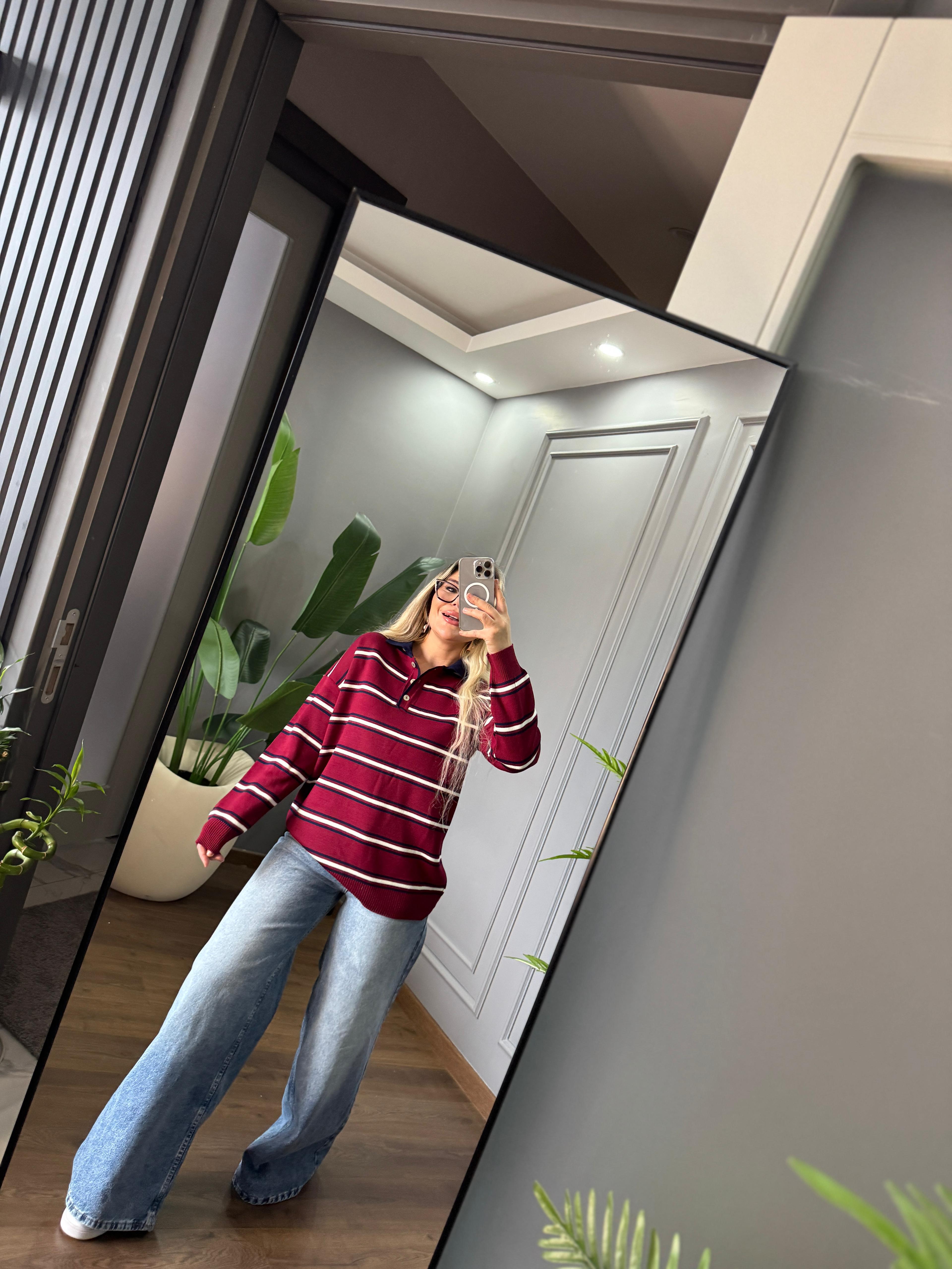 TRİKO DÜĞME DETAY CEKET