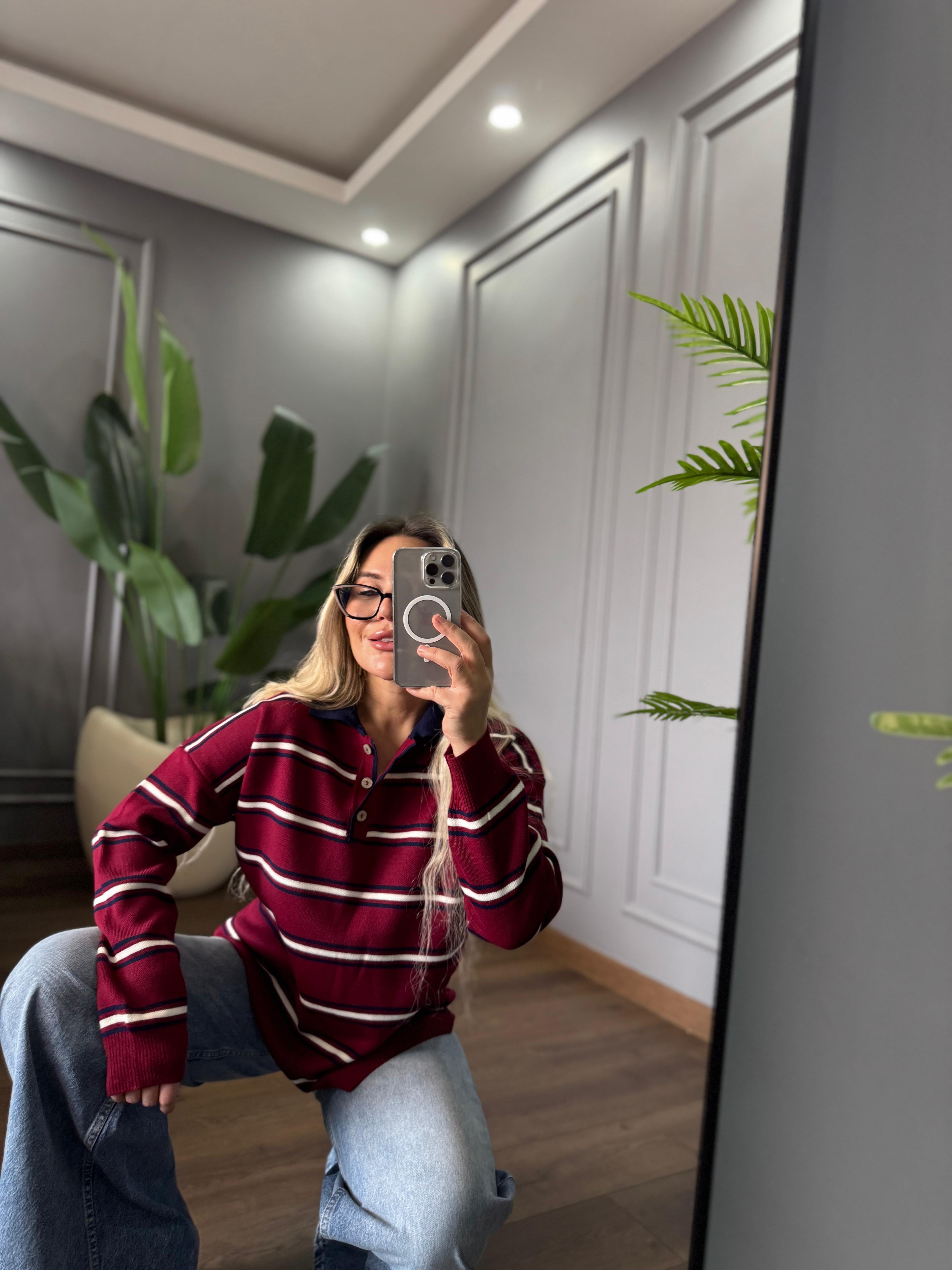 TRİKO DÜĞME DETAY CEKET