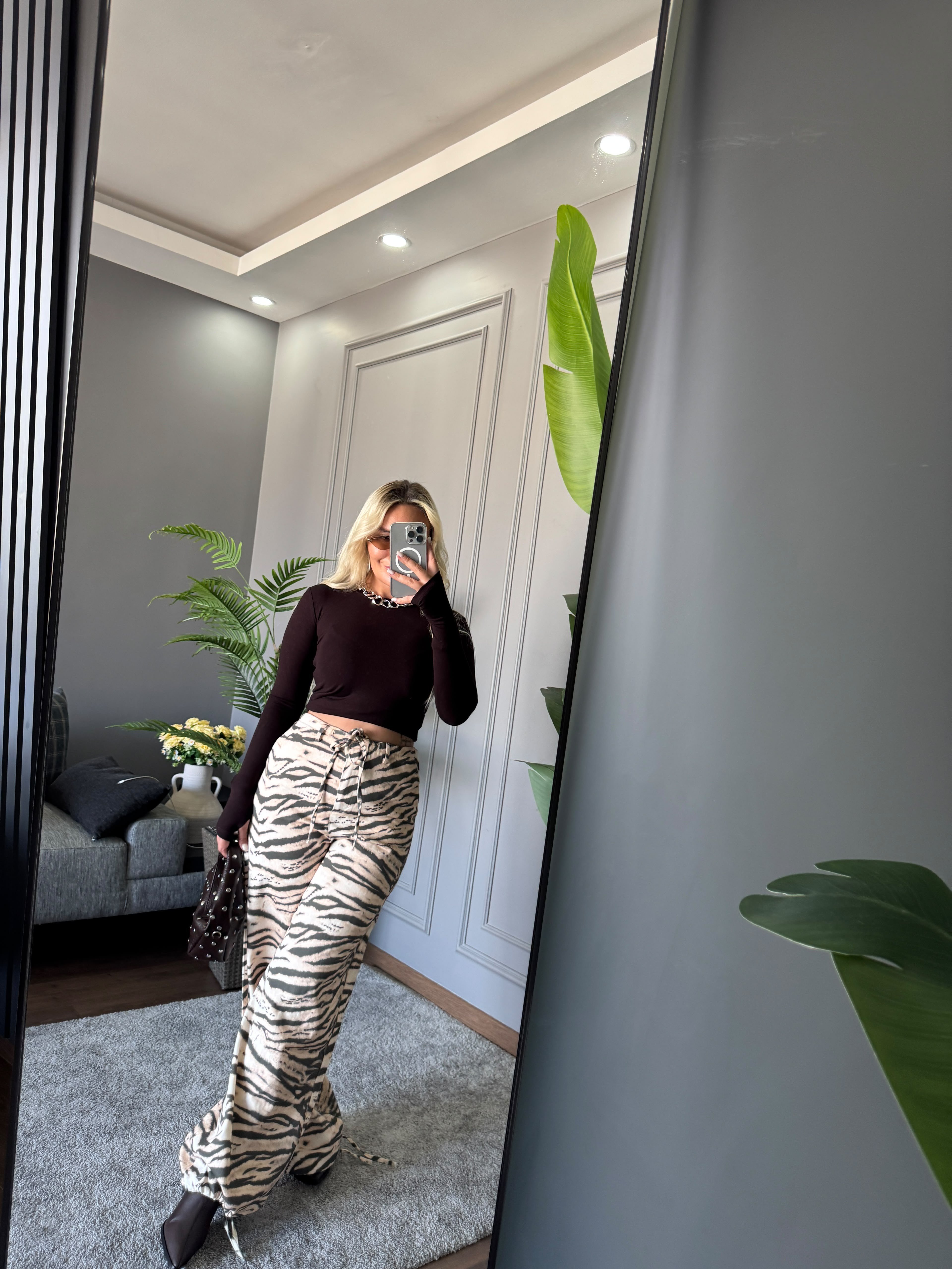 ZEBRA DESEN PANTOLON