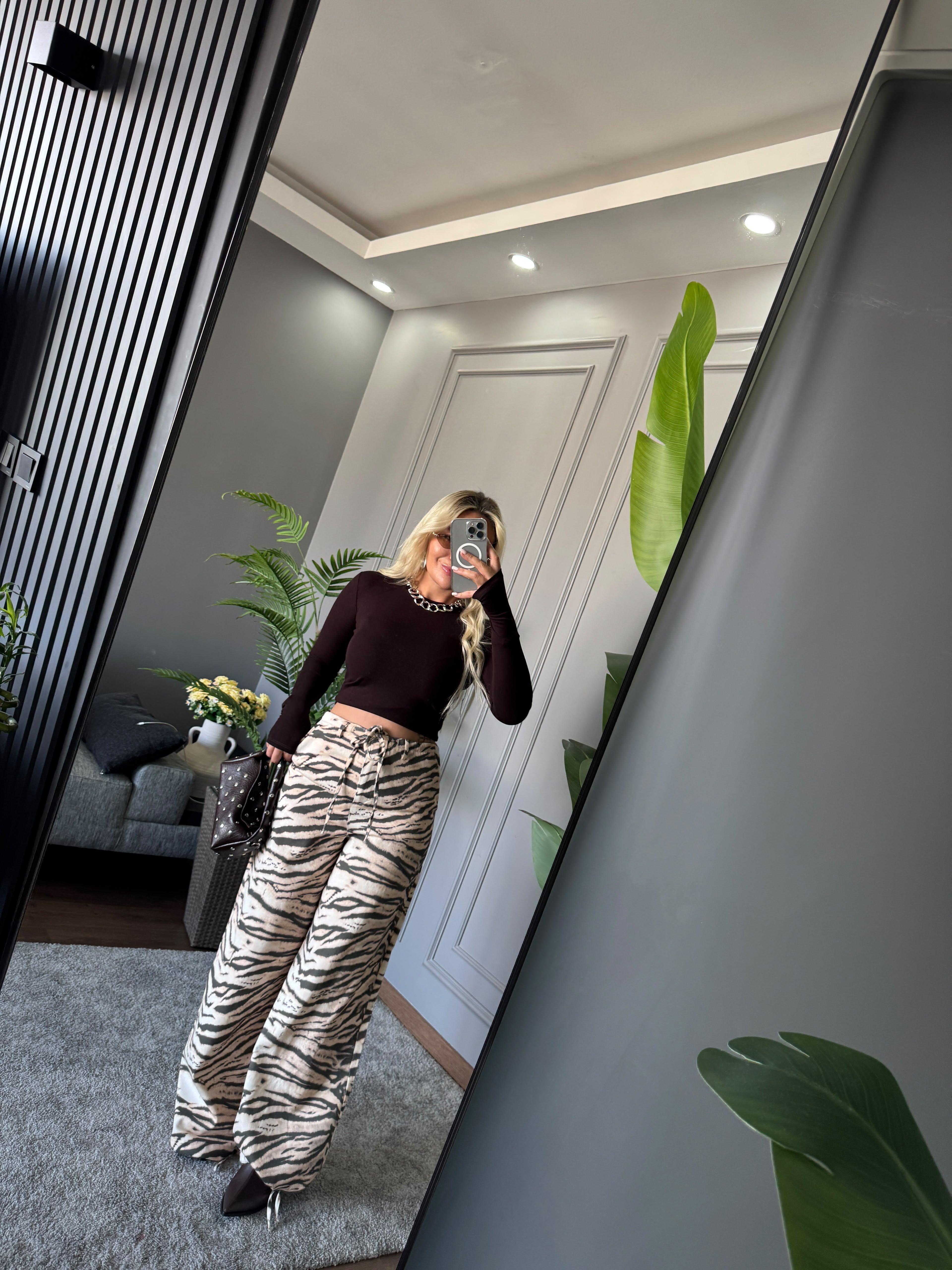 ZEBRA DESEN PANTOLON