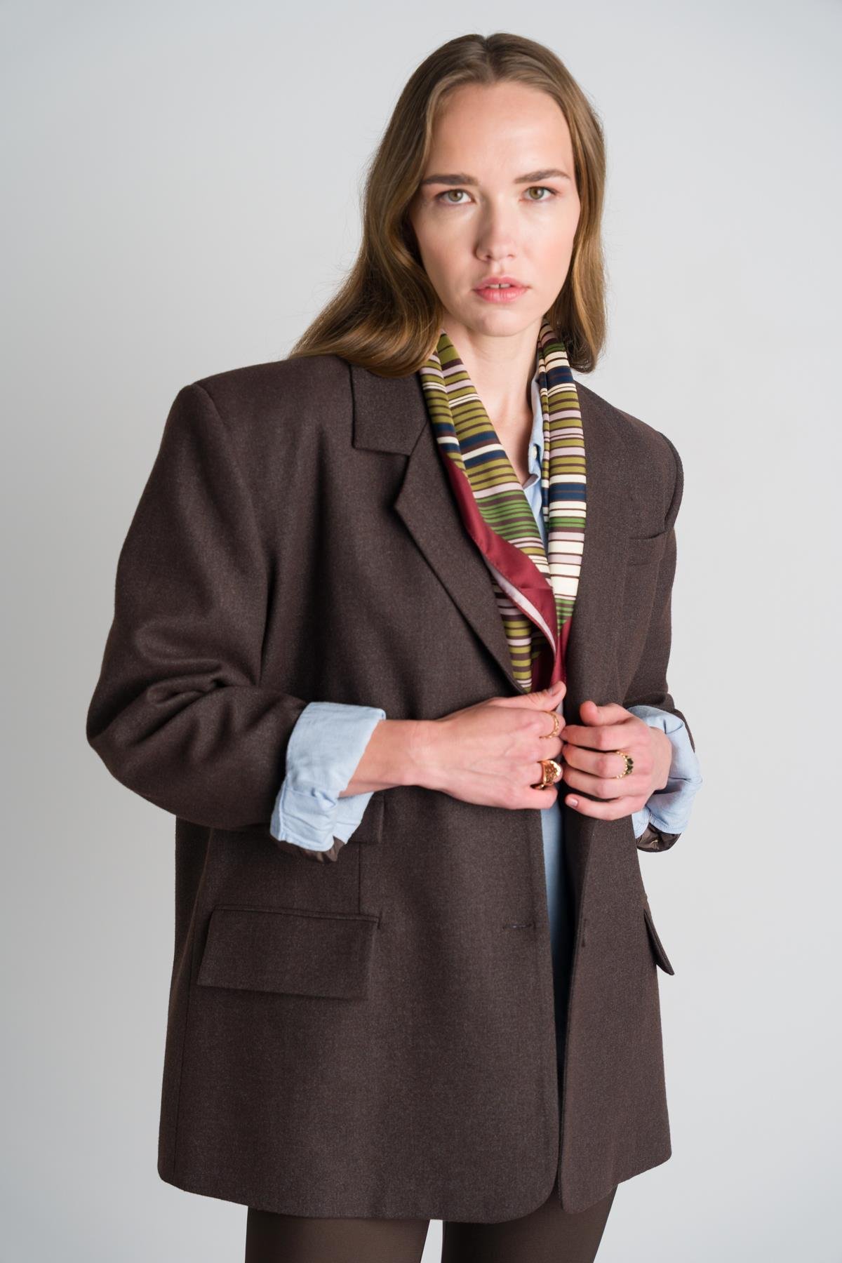 Kaşe Blazer Ceket