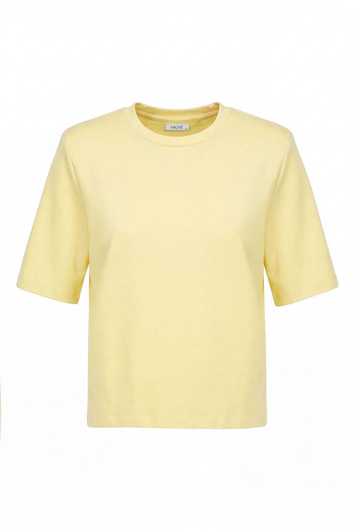 Vatkalı Basic T-shirt