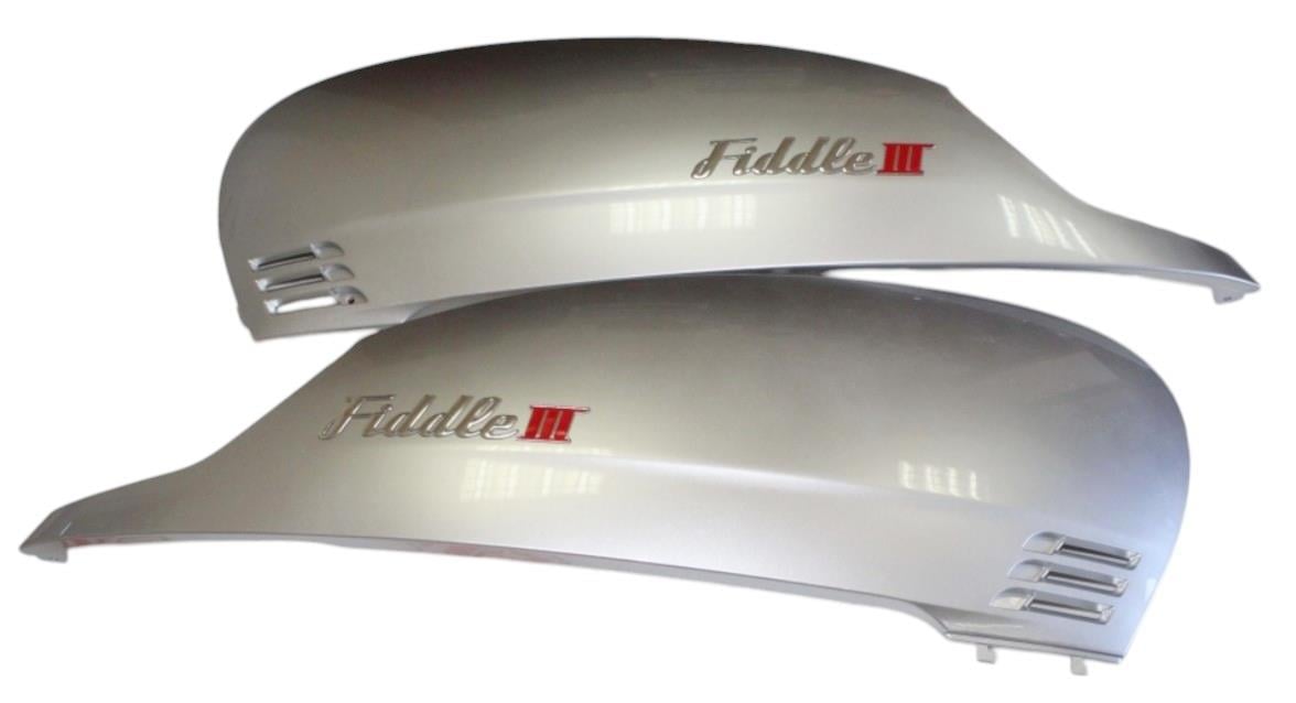 SYM FIDDLE 125 III YAN KAPAK SAĞ-SOL GÜMÜŞ