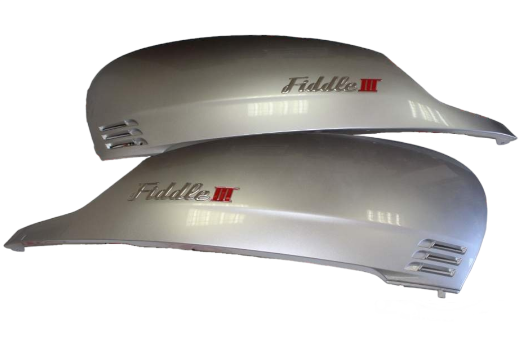 SYM FIDDLE 125 III YAN KAPAK SAĞ-SOL GÜMÜŞ