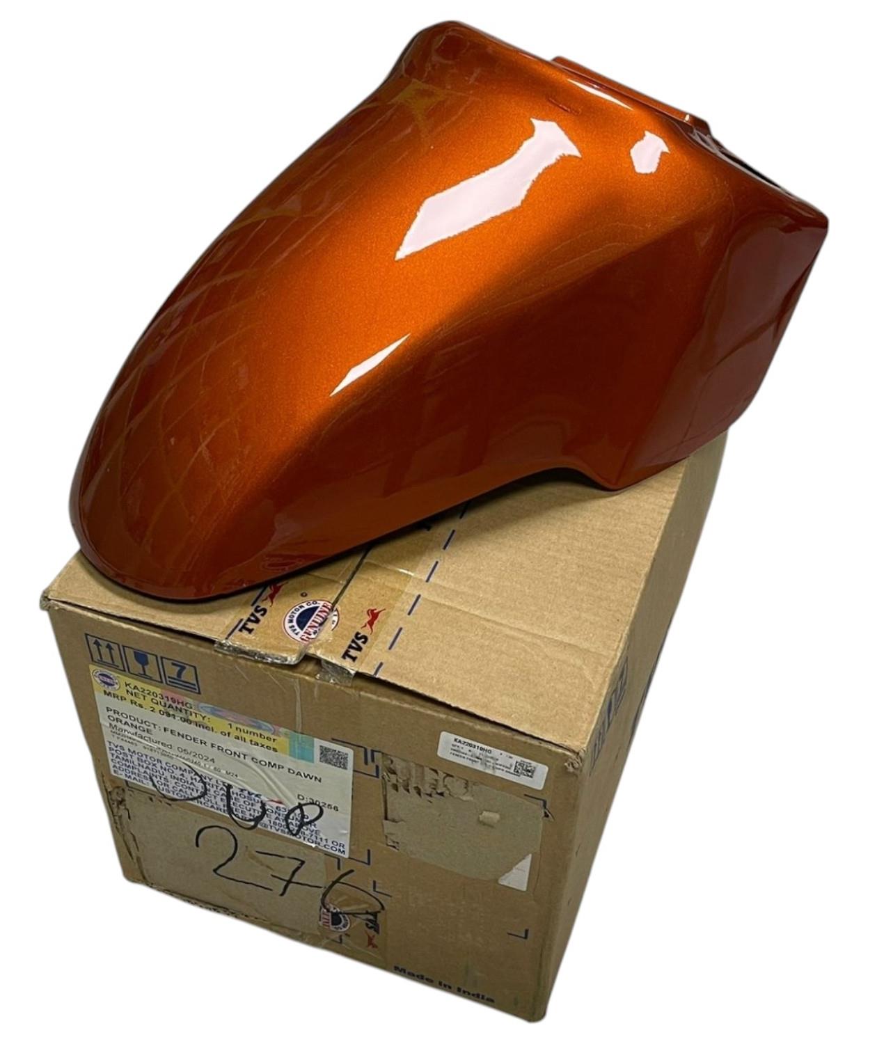 Tvs Jüpiter 125 Ön Çamurluk Turuncu Orijinal KA220319HG